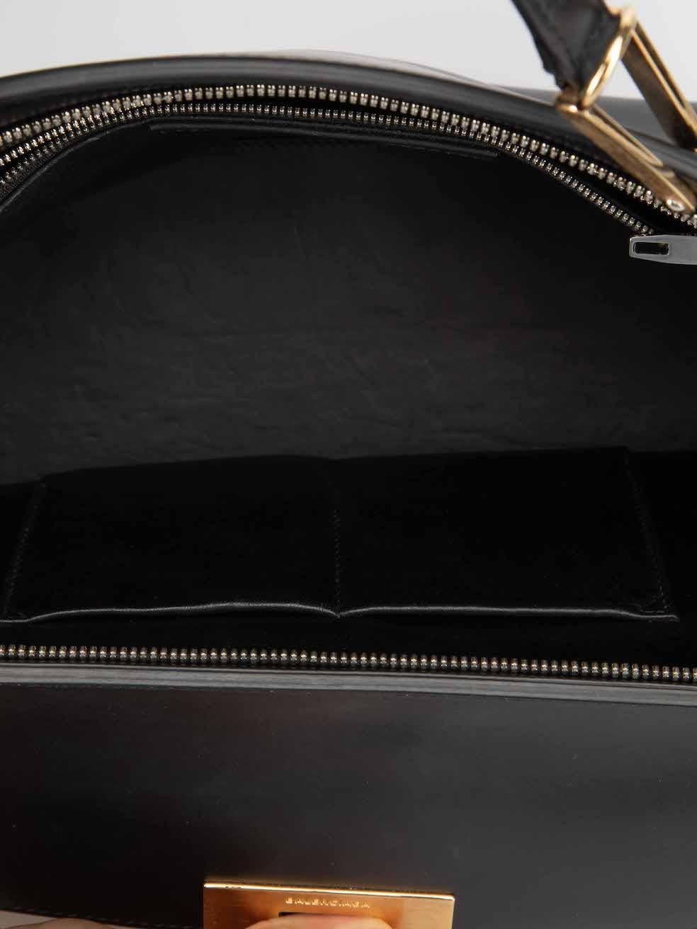 Balenciaga Women's Balenciaga Black Leather Le Dix Cartable Bag 2