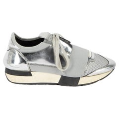 Used Balenciaga Women's Sliver Race Runner Trainers