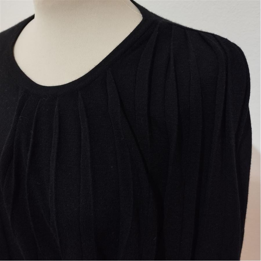 Balenciaga Pullover aus Wolle Größe 44 (Schwarz) im Angebot