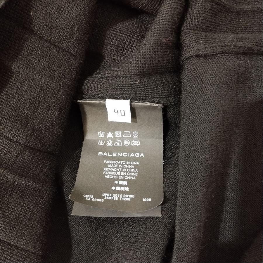 Black Balenciaga Wool pull size 44 For Sale