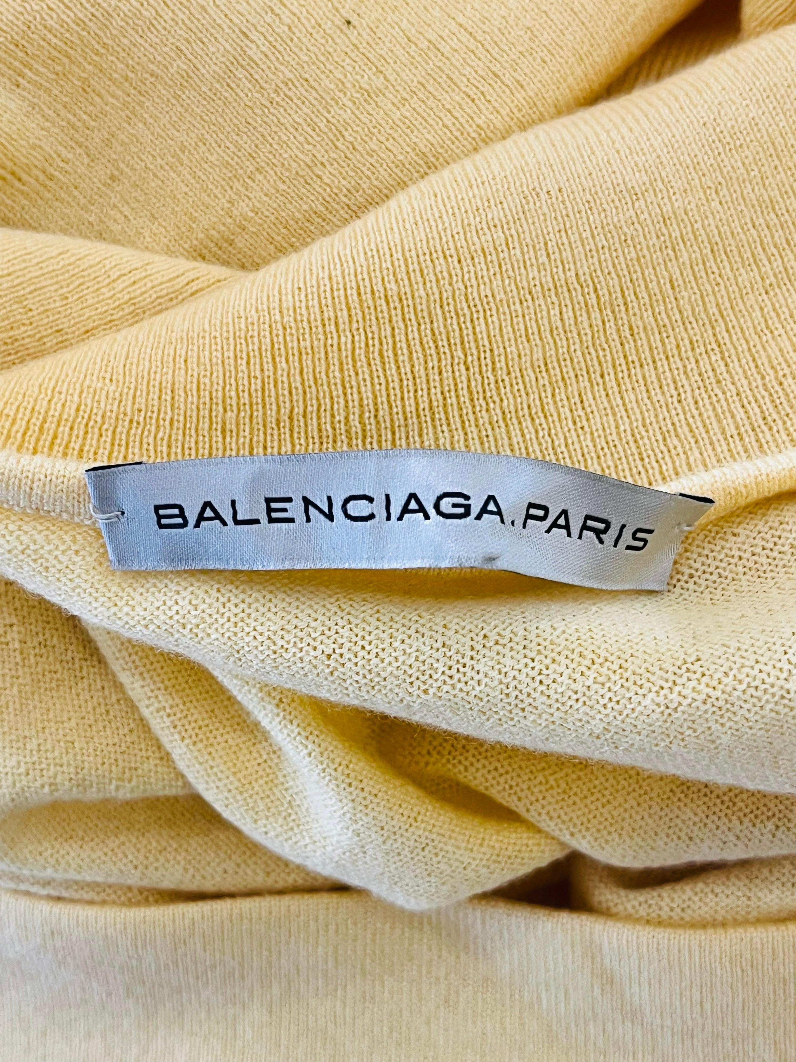Balenciaga Rollkragenpullover aus Wolle im Angebot 1