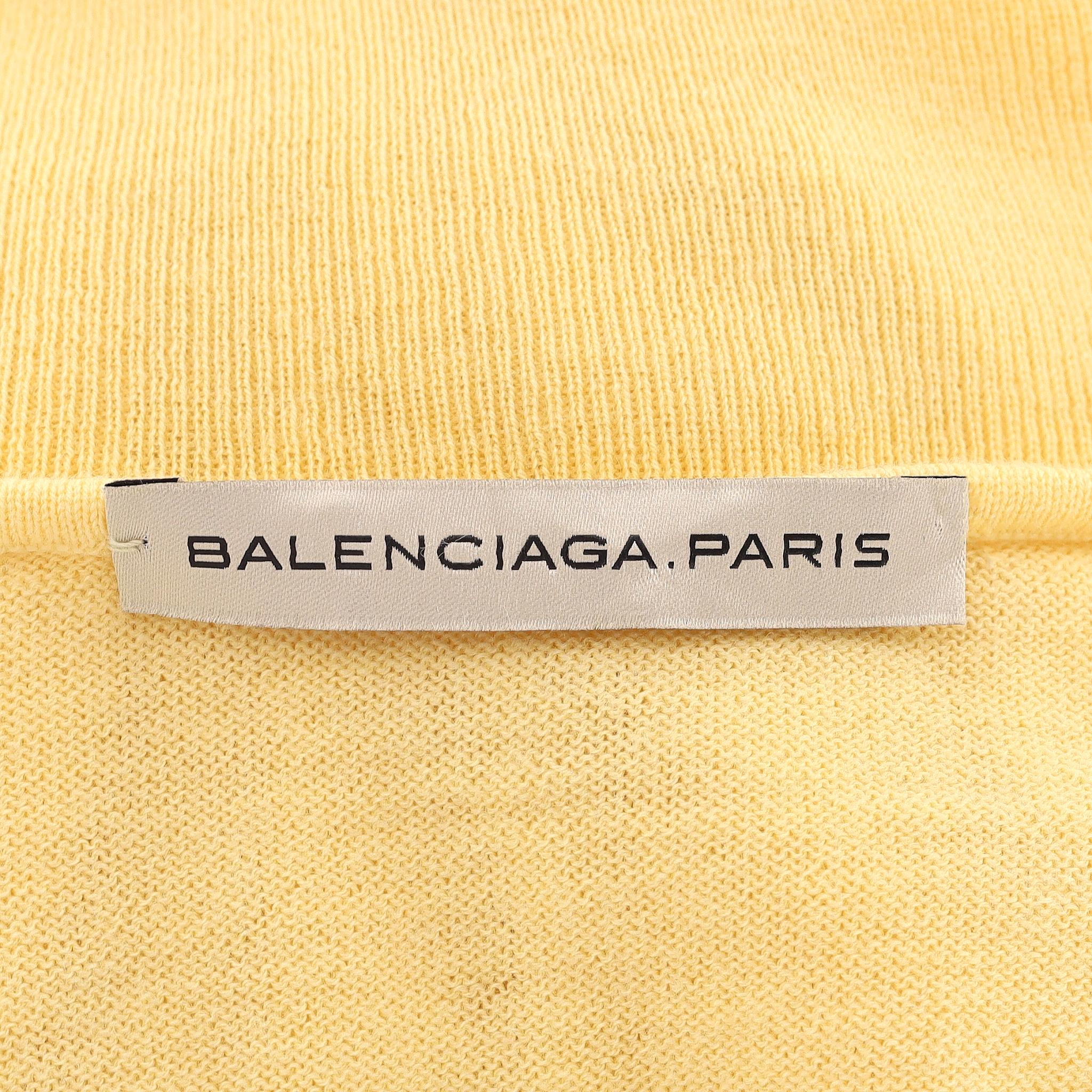 Balenciaga Wool Rollneck Jumper Pour femmes en vente