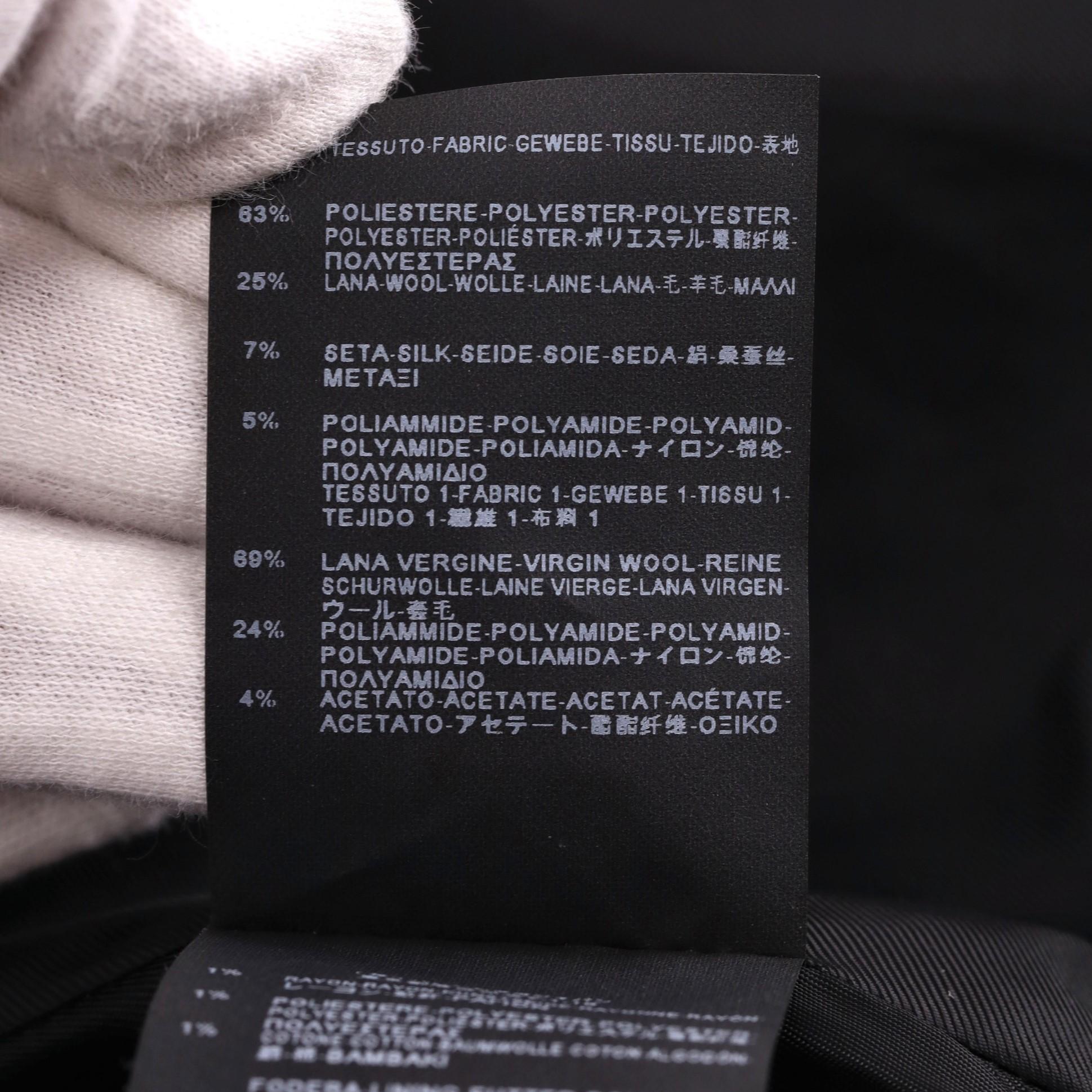 Balenciaga Wool & Silk Blend Astrakhan-Jacquard Jacket 5