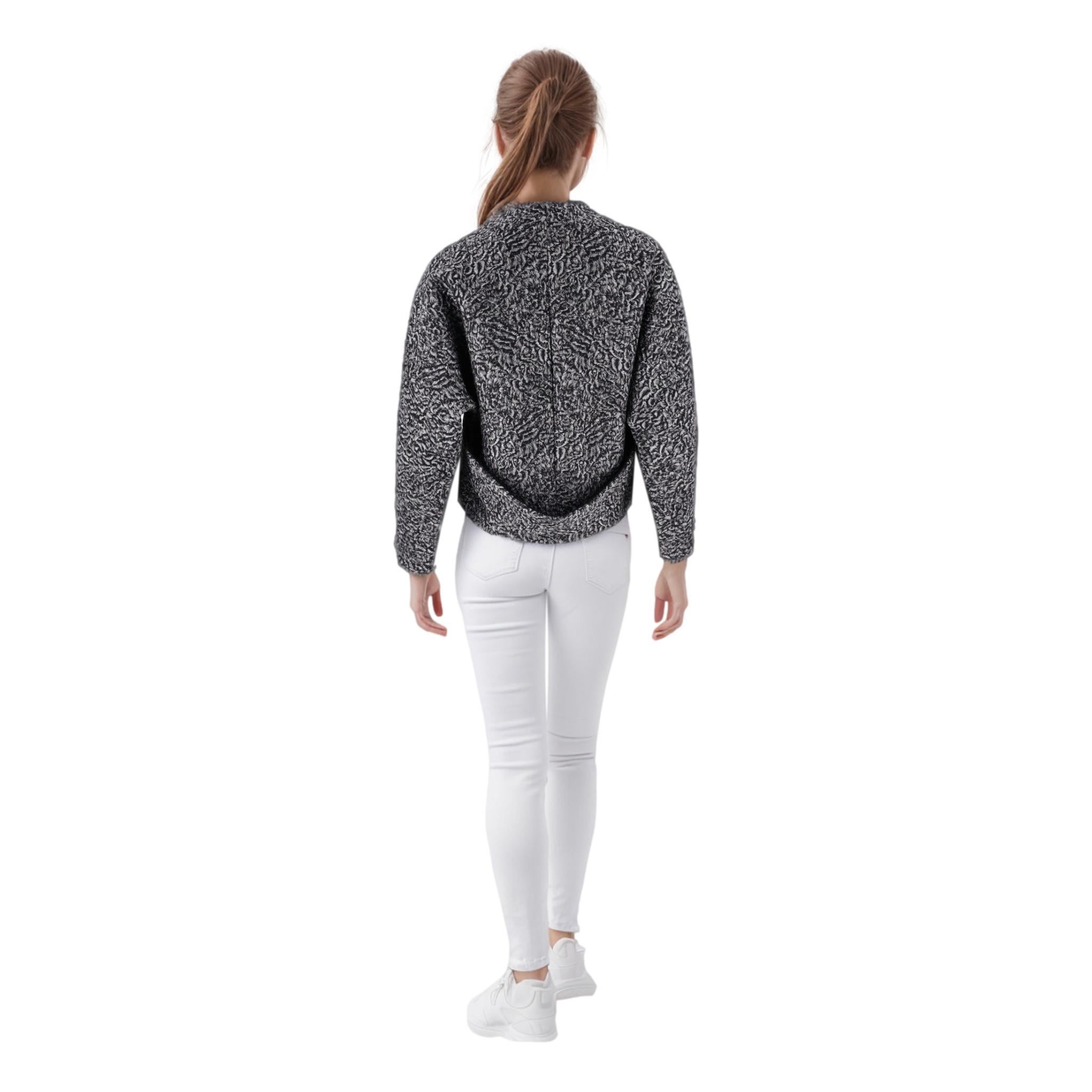 Balenciaga Wool & Silk Blend Astrakhan-Jacquard Jacket In Excellent Condition In London, GB
