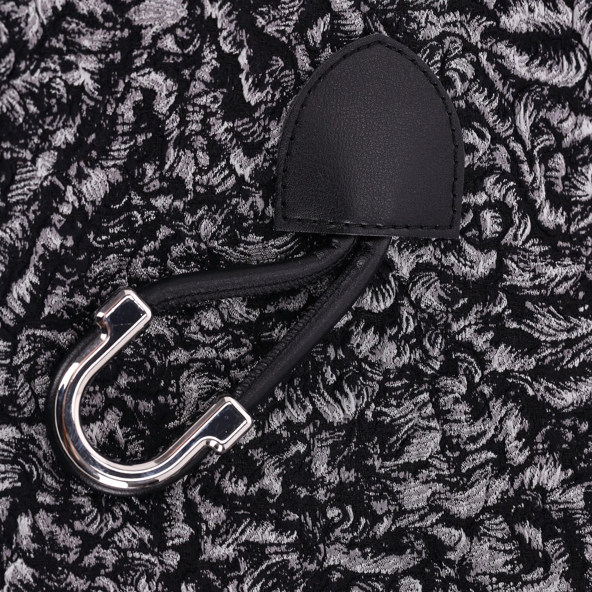 Balenciaga Wool & Silk Blend Astrakhan-Jacquard Jacket 2