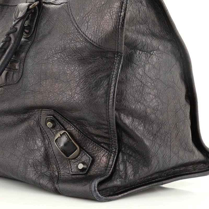 Balenciaga Work Classic Studs Bag Leather  5