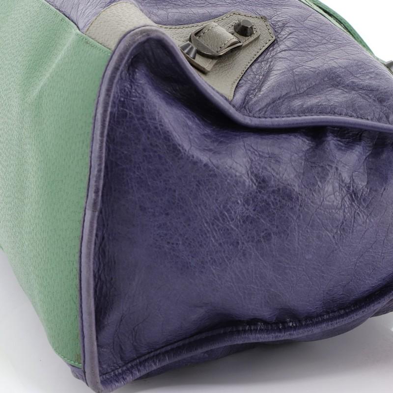 Balenciaga Work Classic Studs Bag Leather 2