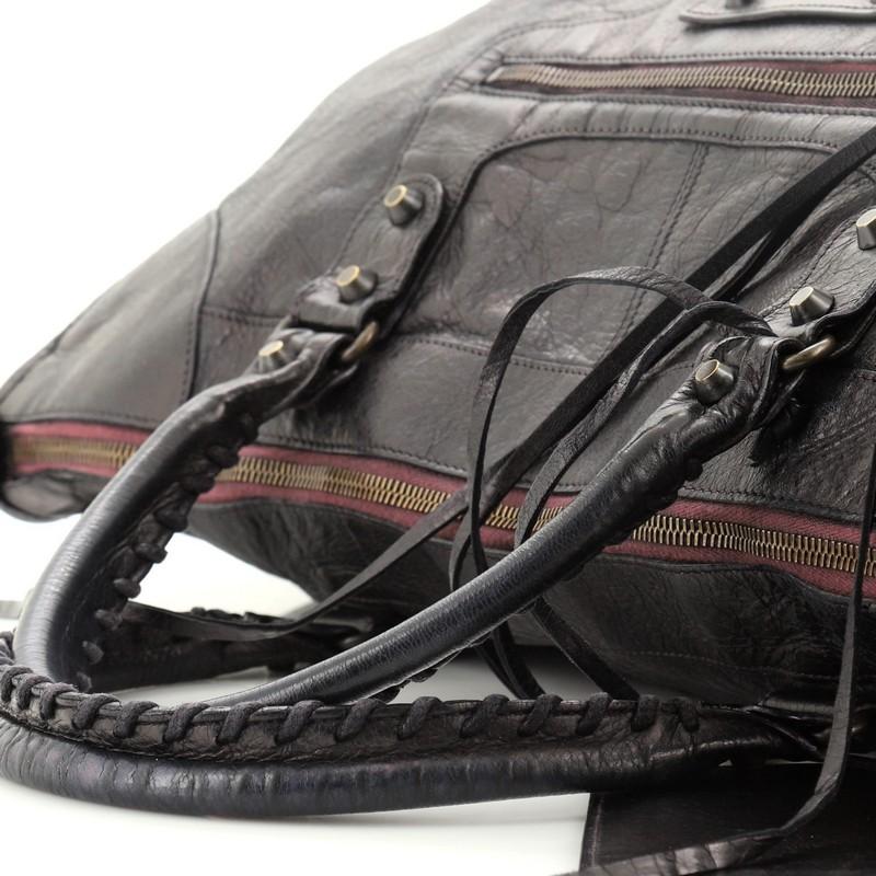 Balenciaga Work Classic Studs Bag Leather  4