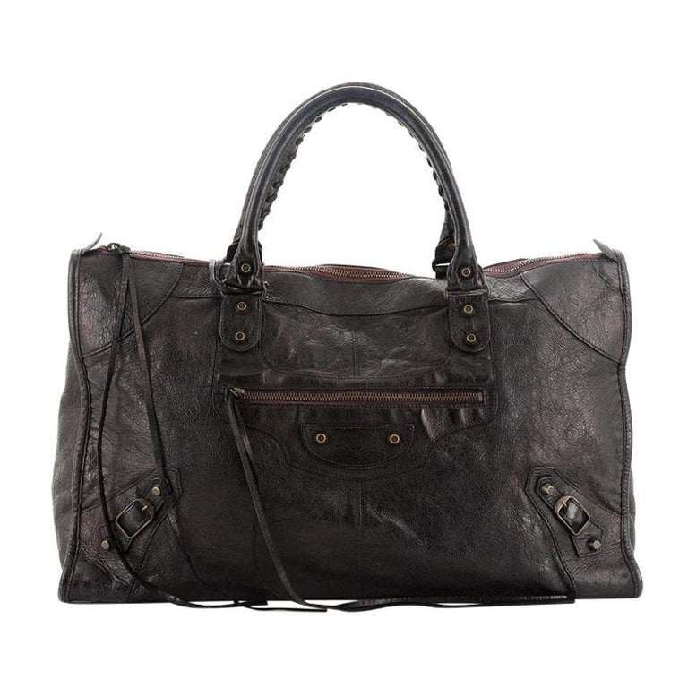 Balenciaga Work Classic Studs Bag Leather at 1stDibs