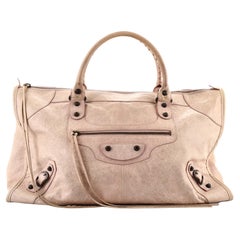 Balenciaga Work Classic Studs Bag Leather