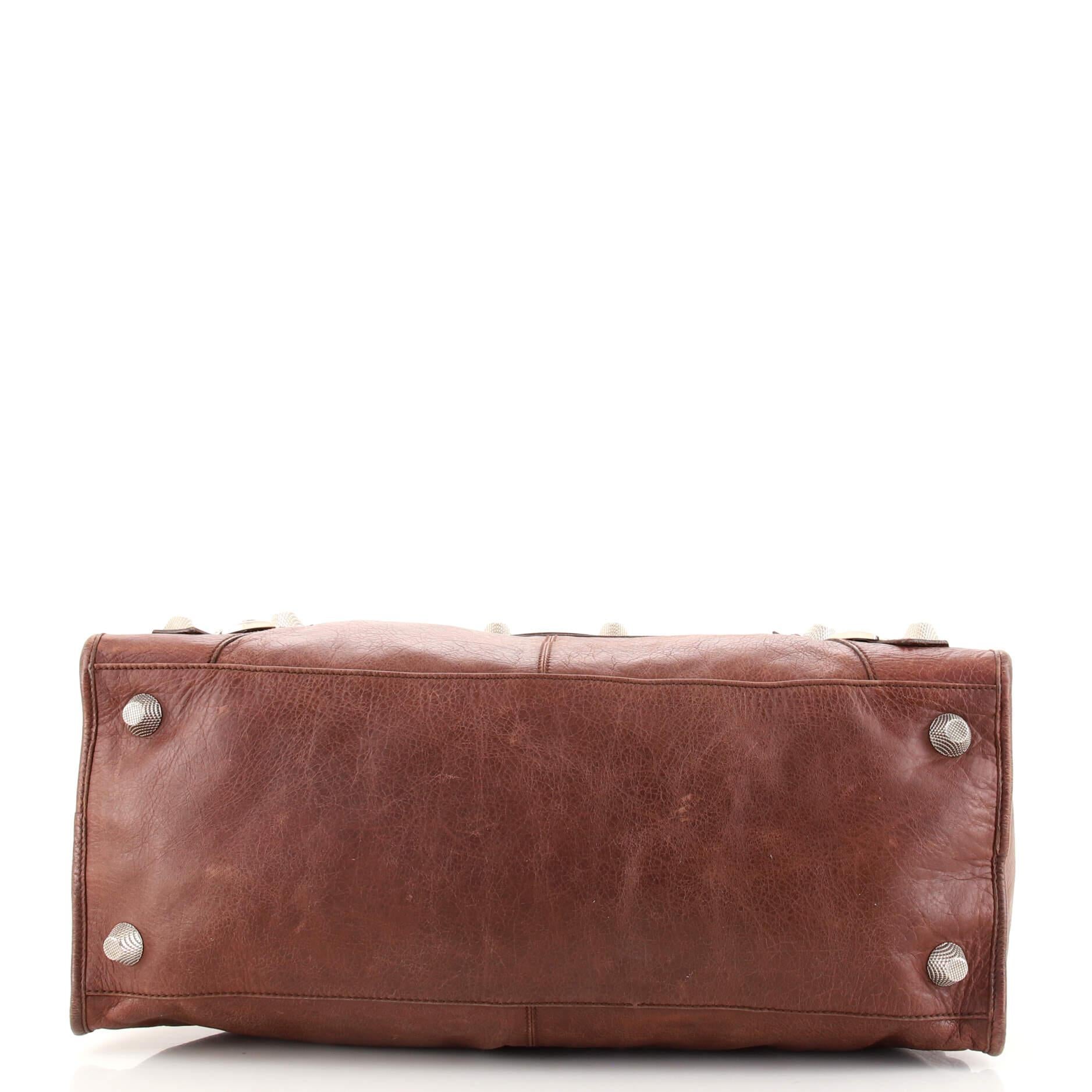 Balenciaga Work Giant Studs Bag Leather 1
