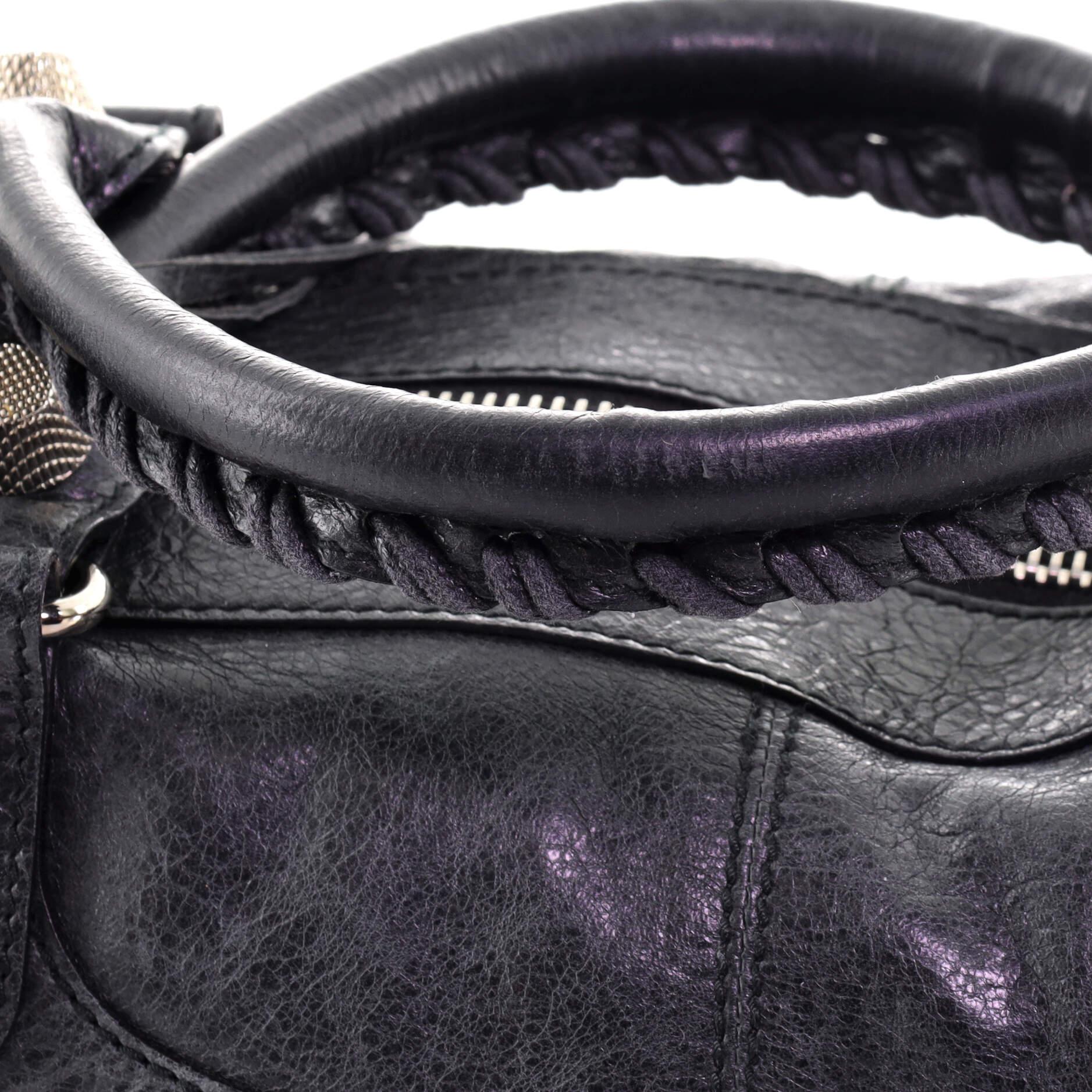 Balenciaga Work Giant Studs Bag Leather 3