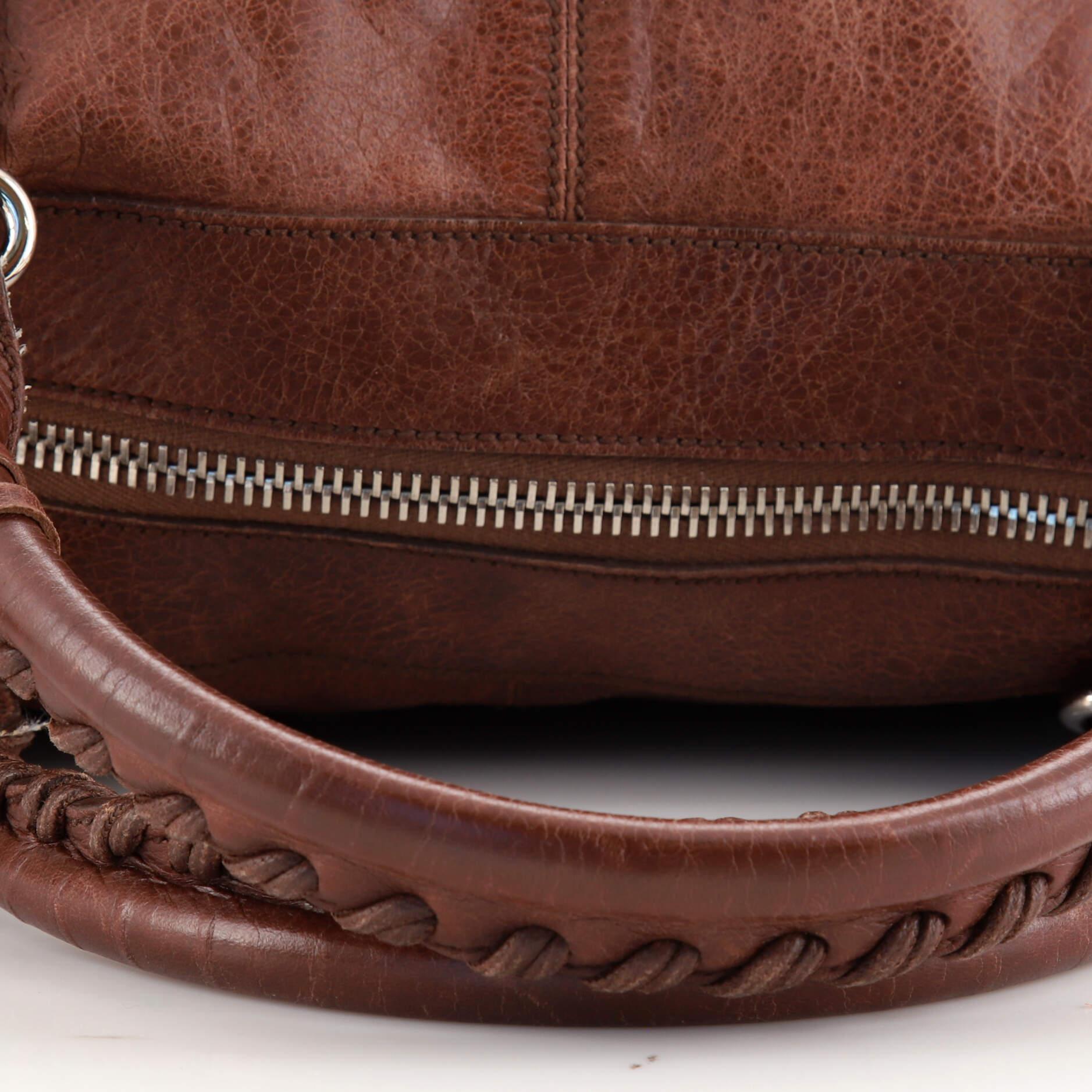 Balenciaga Work Giant Studs Bag Leather 4