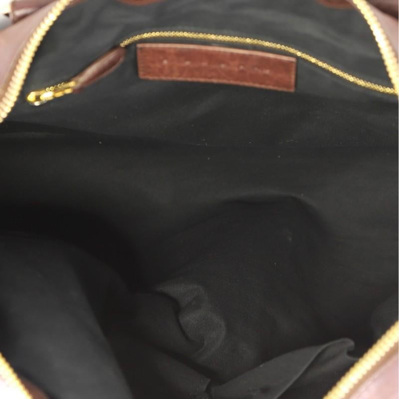 Balenciaga Work Giant Studs Handbag Leather 3