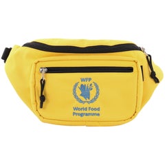 Balenciaga World Food Programme Waist Bag Embroidered Nylon