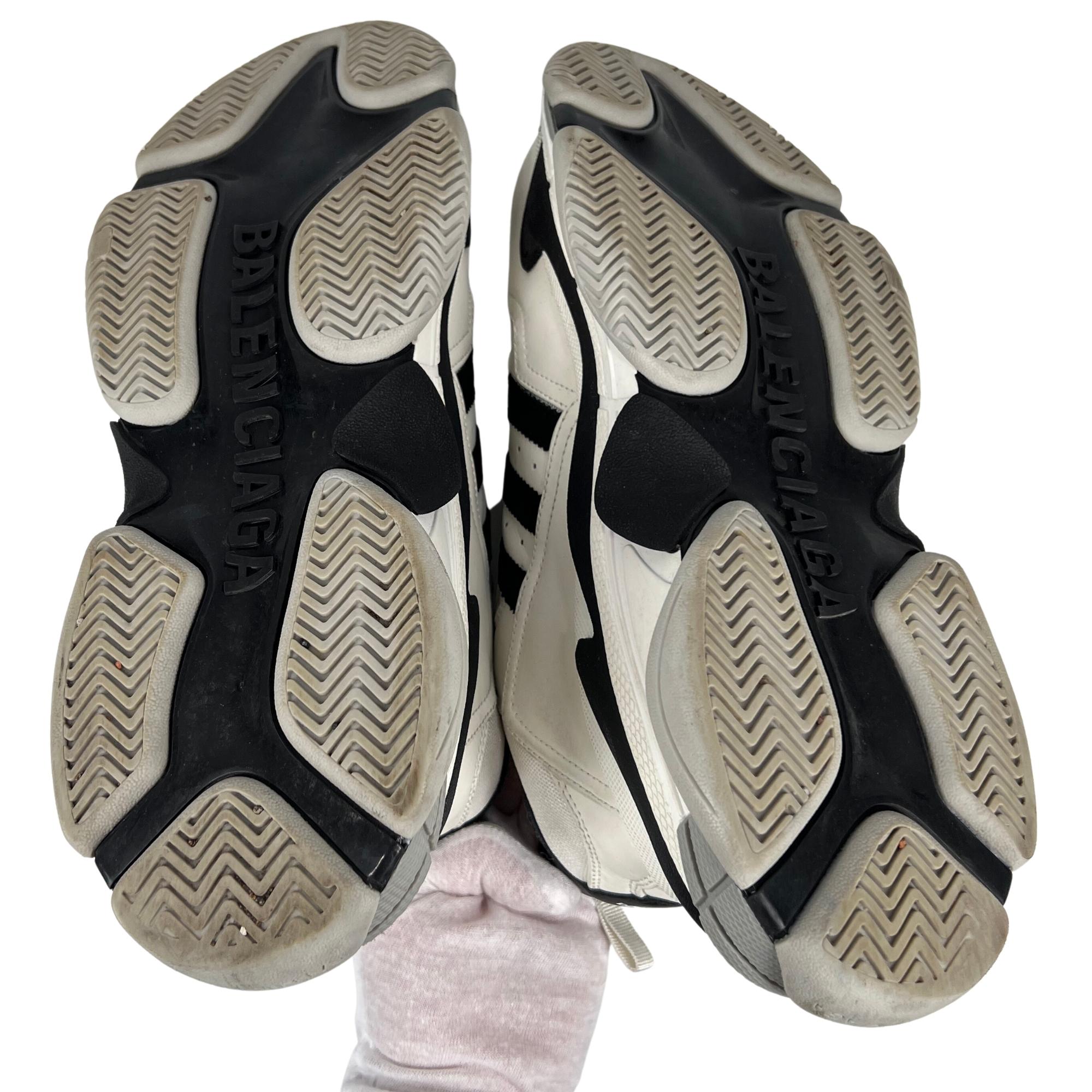 Men's Balenciaga X Adidas Triple S White Sneaker (Eu 44 US 11)