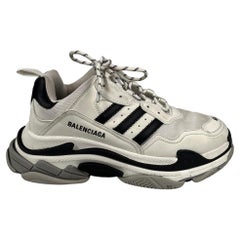 Balenciaga X Adidas Triple S White Sneaker (Eu 44 US 11)