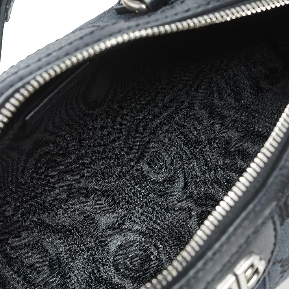 Balenciaga x Gucci Black Canvas and Leather The Hacker Project Boston Bag 6