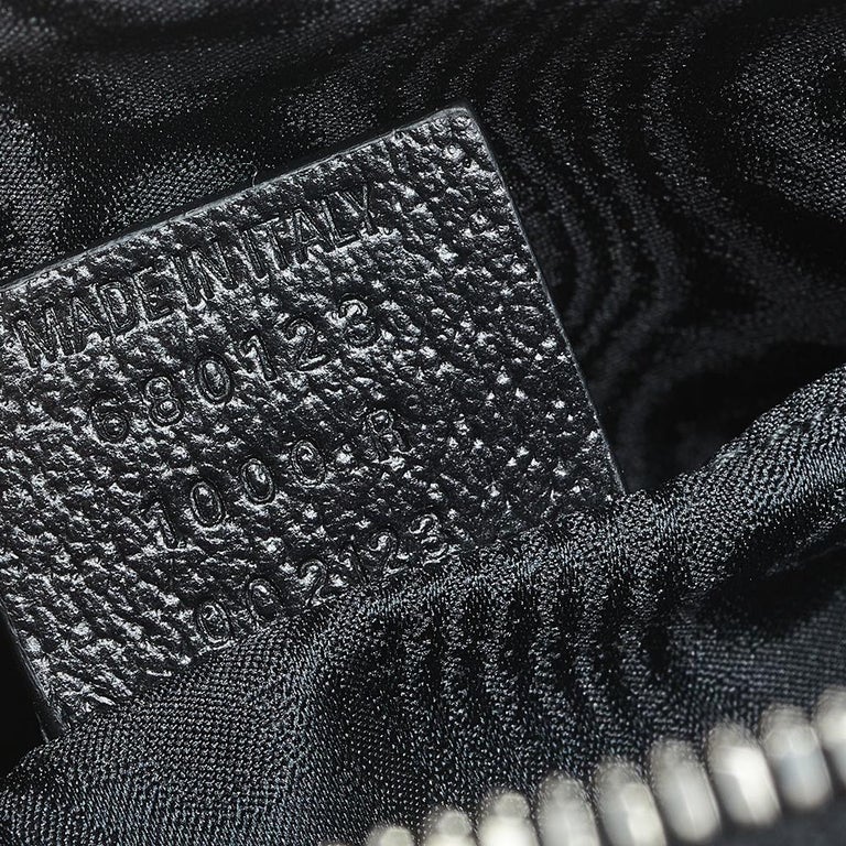 Balenciaga x Gucci Black Canvas and Leather The Hacker Project Boston Bag  at 1stDibs