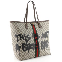 Balenciaga x Gucci The Hacker Project Tote Graffiti BB Coated Canvas Large