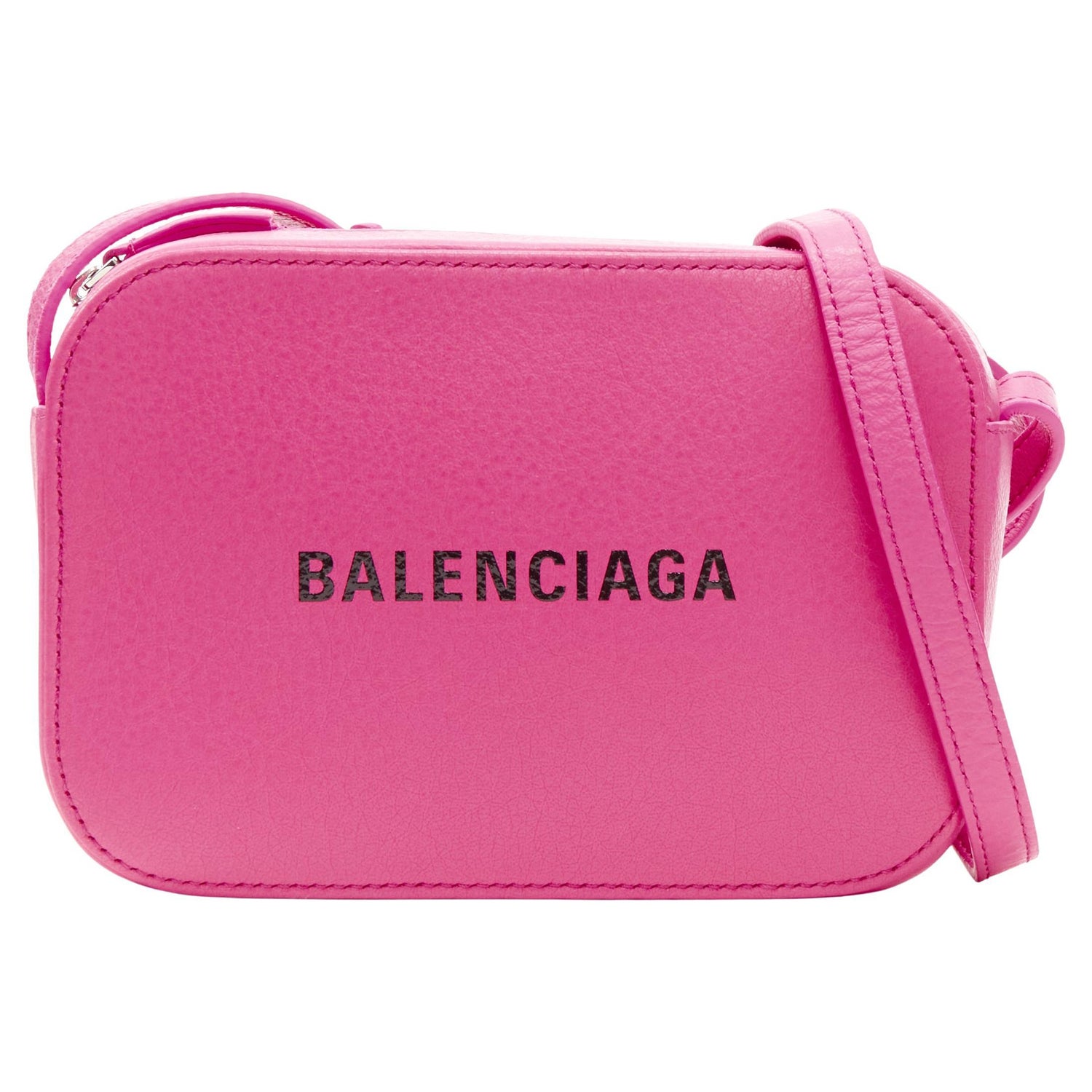 Balenciaga Logo Ville Camera Bag Leather XS atelieryuwa.ciao.jp
