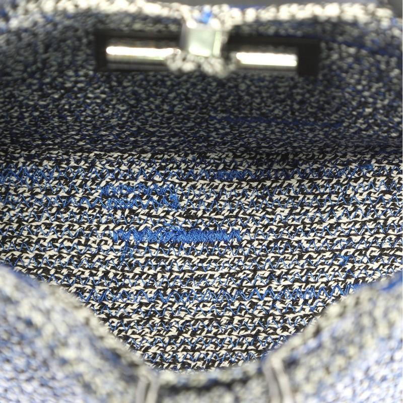 Balenciaga Zigzagger Handbag Woven Fabric 1