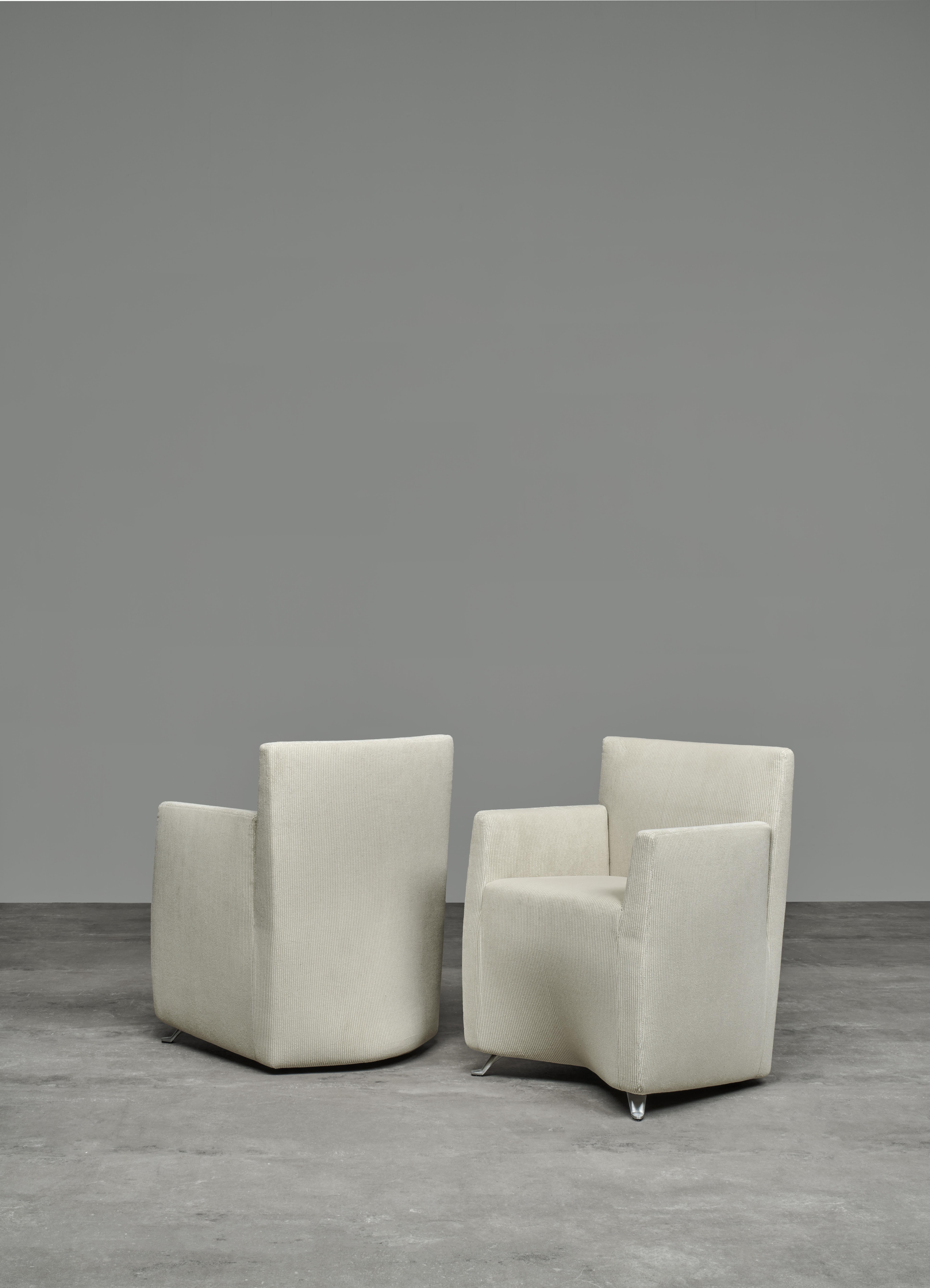 Baleri Italia Caprichair Armchair in leather by Hannes Wettstein in vendita 11