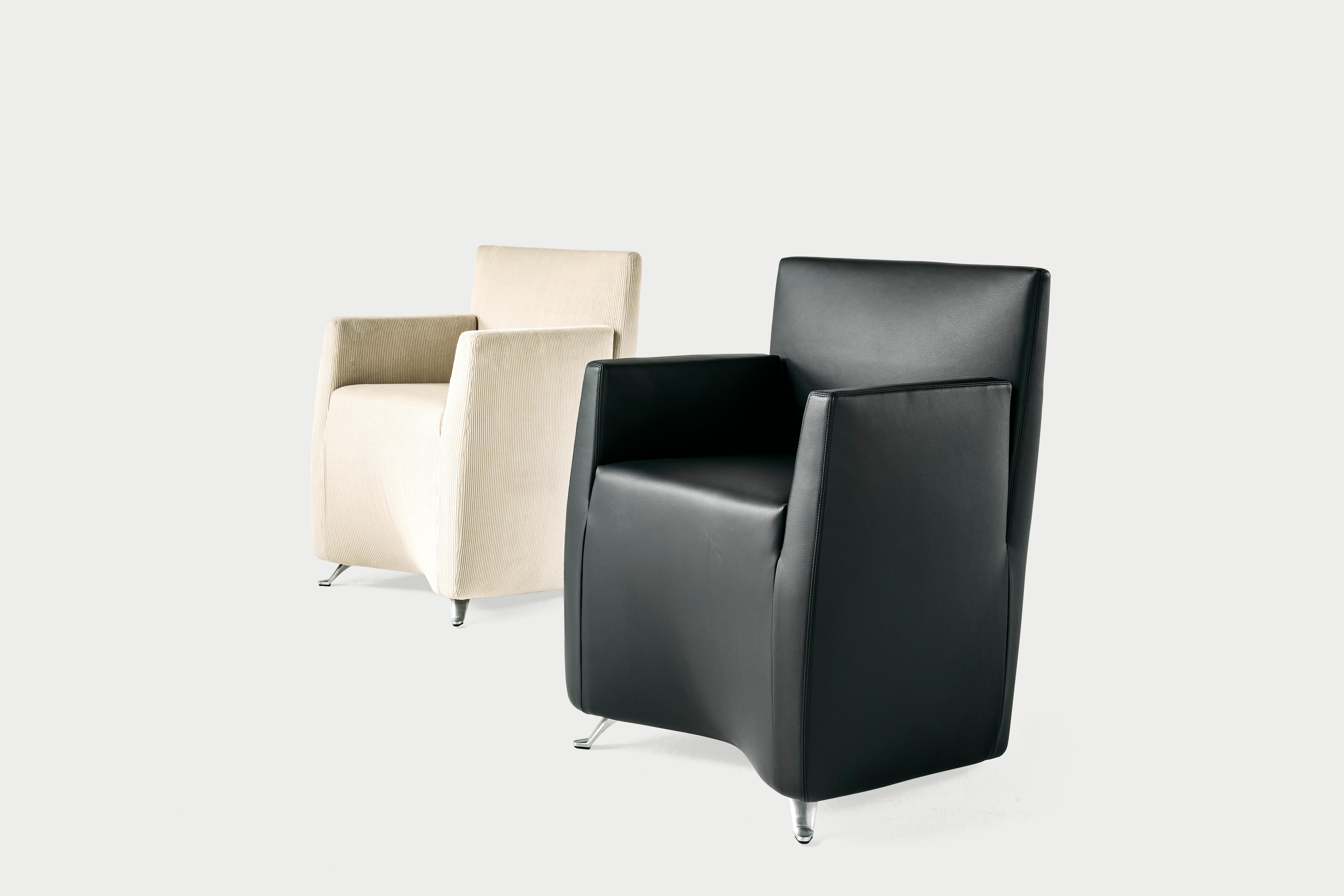 Baleri Italia Caprichair Armchair in leather by Hannes Wettstein in vendita 6