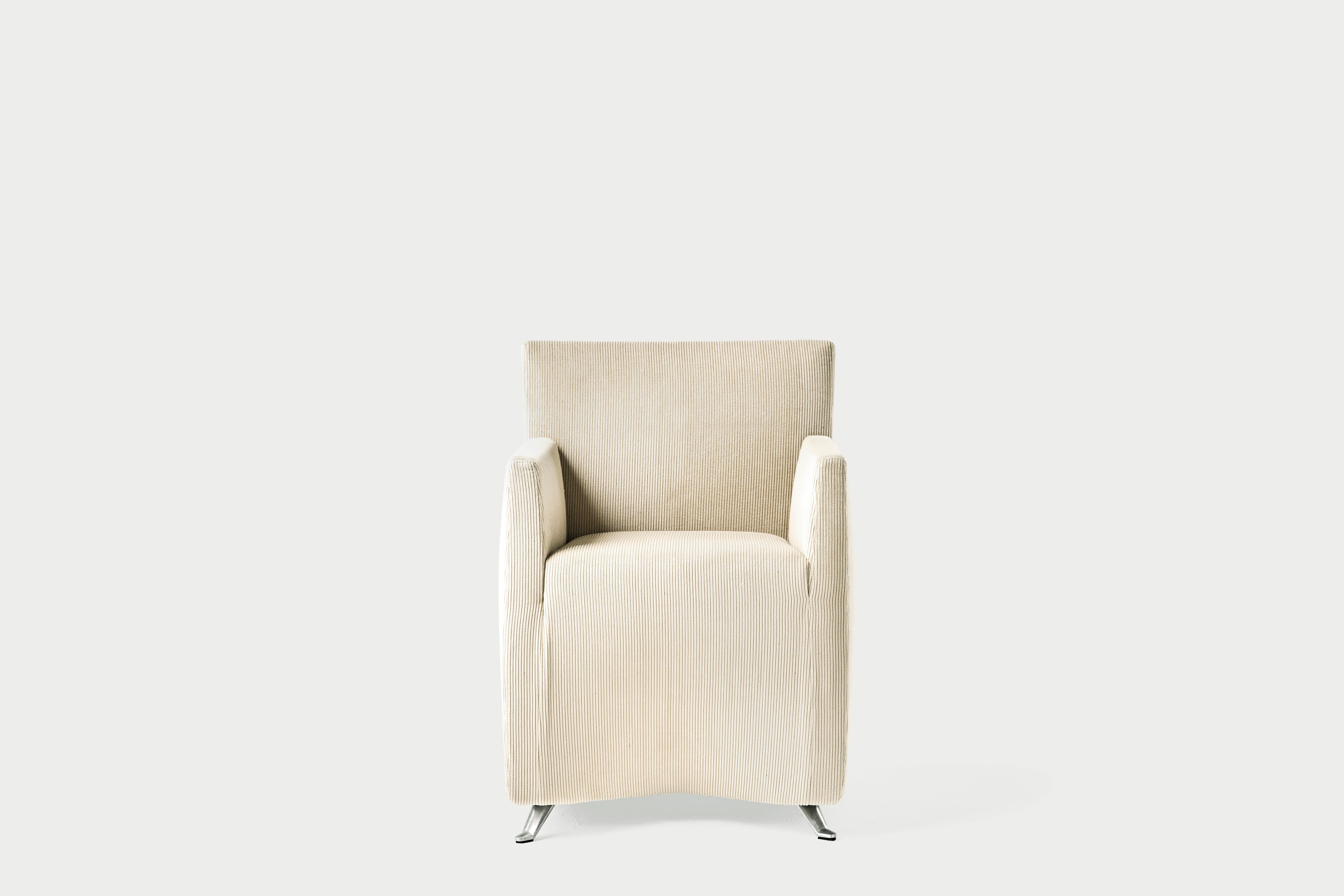 Baleri Italia Caprichair Armchair in leather by Hannes Wettstein in vendita 7
