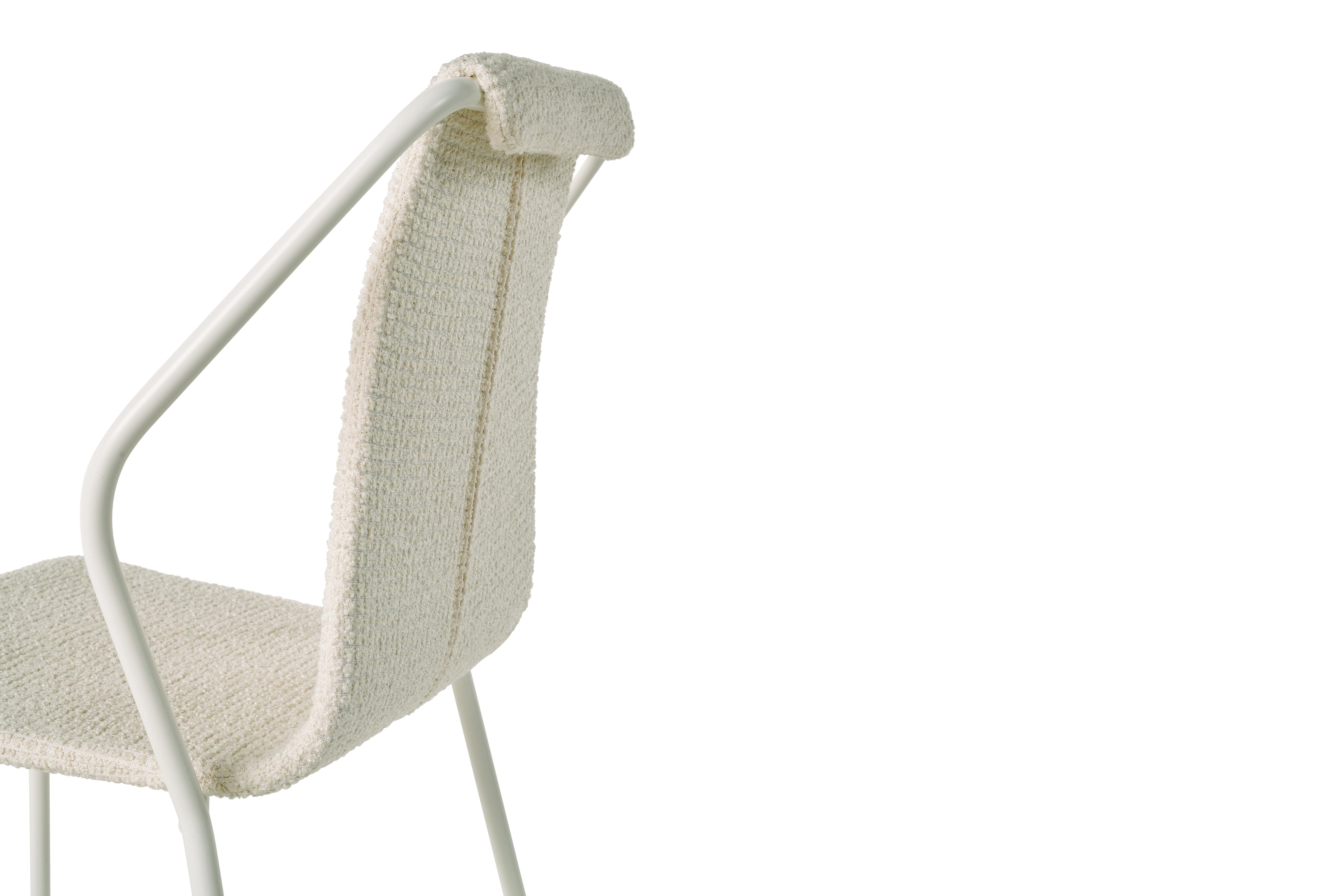 Silla de interior Baleri Italia Donna de tela by Studio Irvine Acero en venta