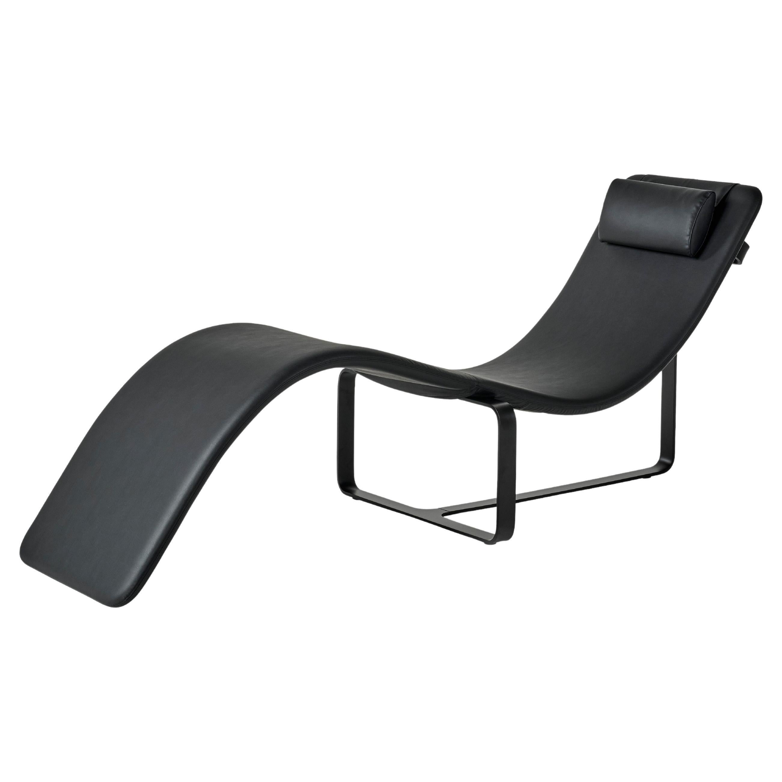 Poltrona/Chaise Longue Fabrice Italia in pelle o tessuto di Jeff Miller in vendita