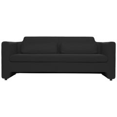 Baleri Italia Horizon Sofa aus schwarzem Leder von Arik Levy