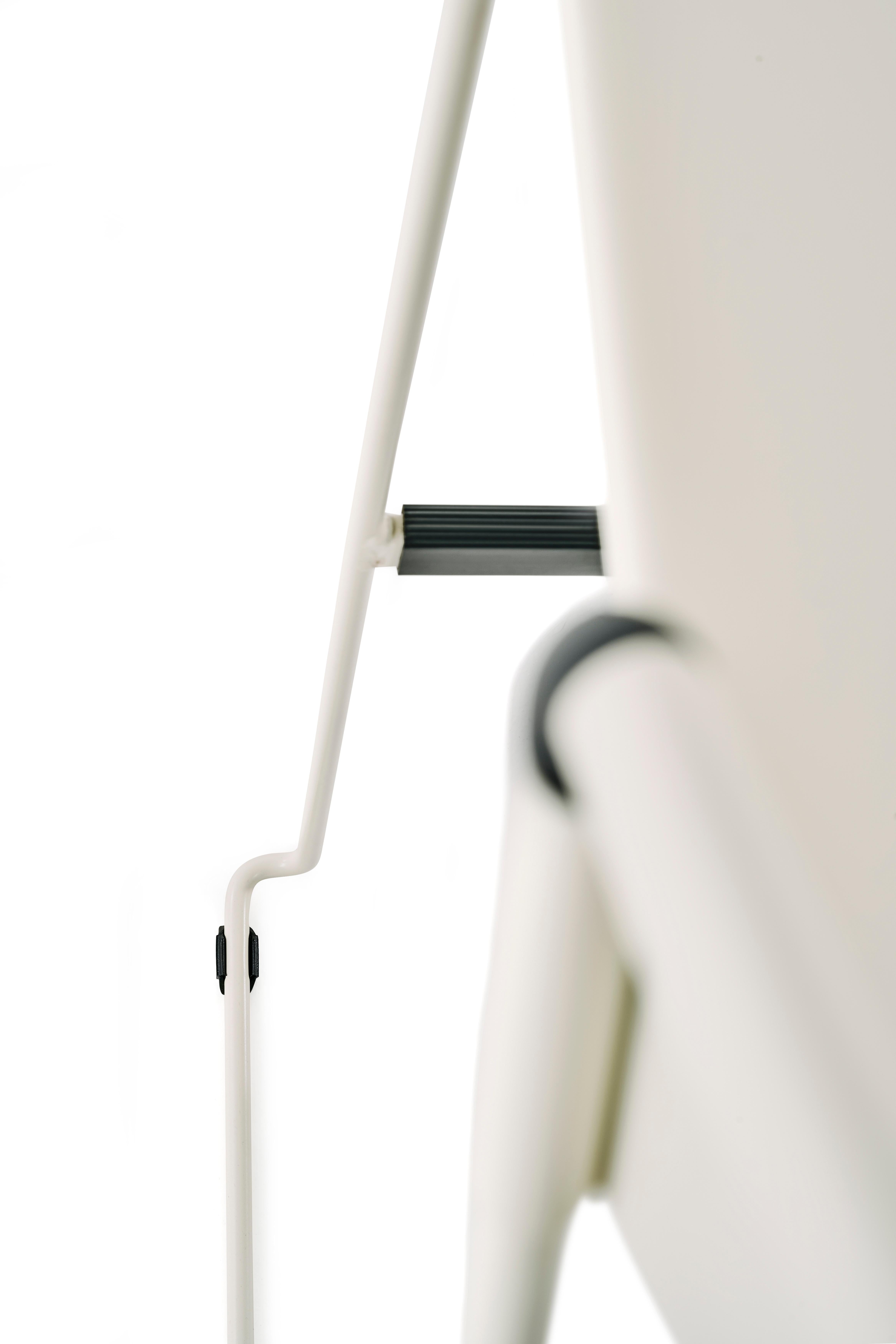 Baleri Italia Juliette Bar Stool in Steel by Hannes Wettstein For Sale 2