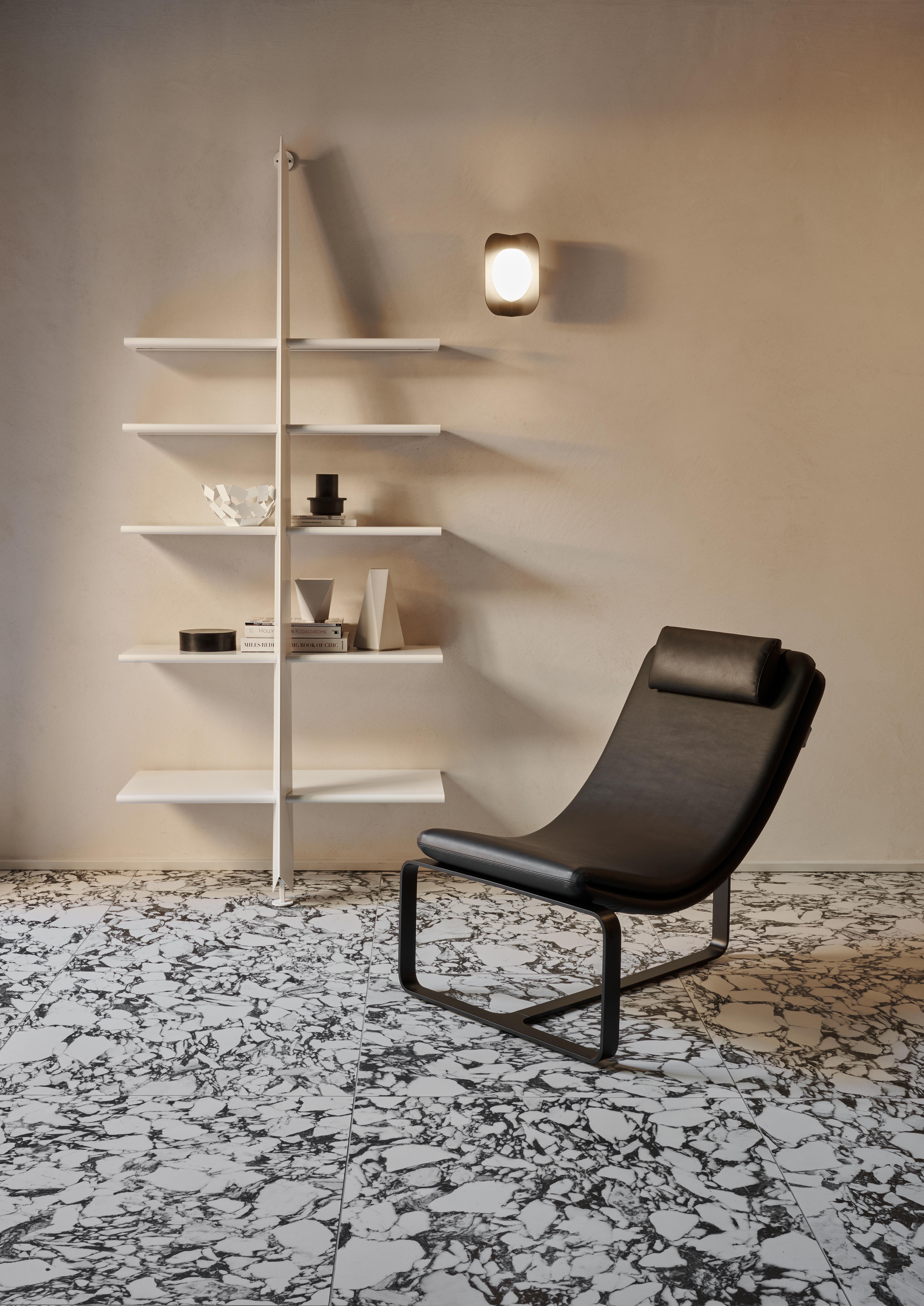 Baleri Italia Mac Gee Bookshelf in White Steel by Philippe Starck For Sale 1