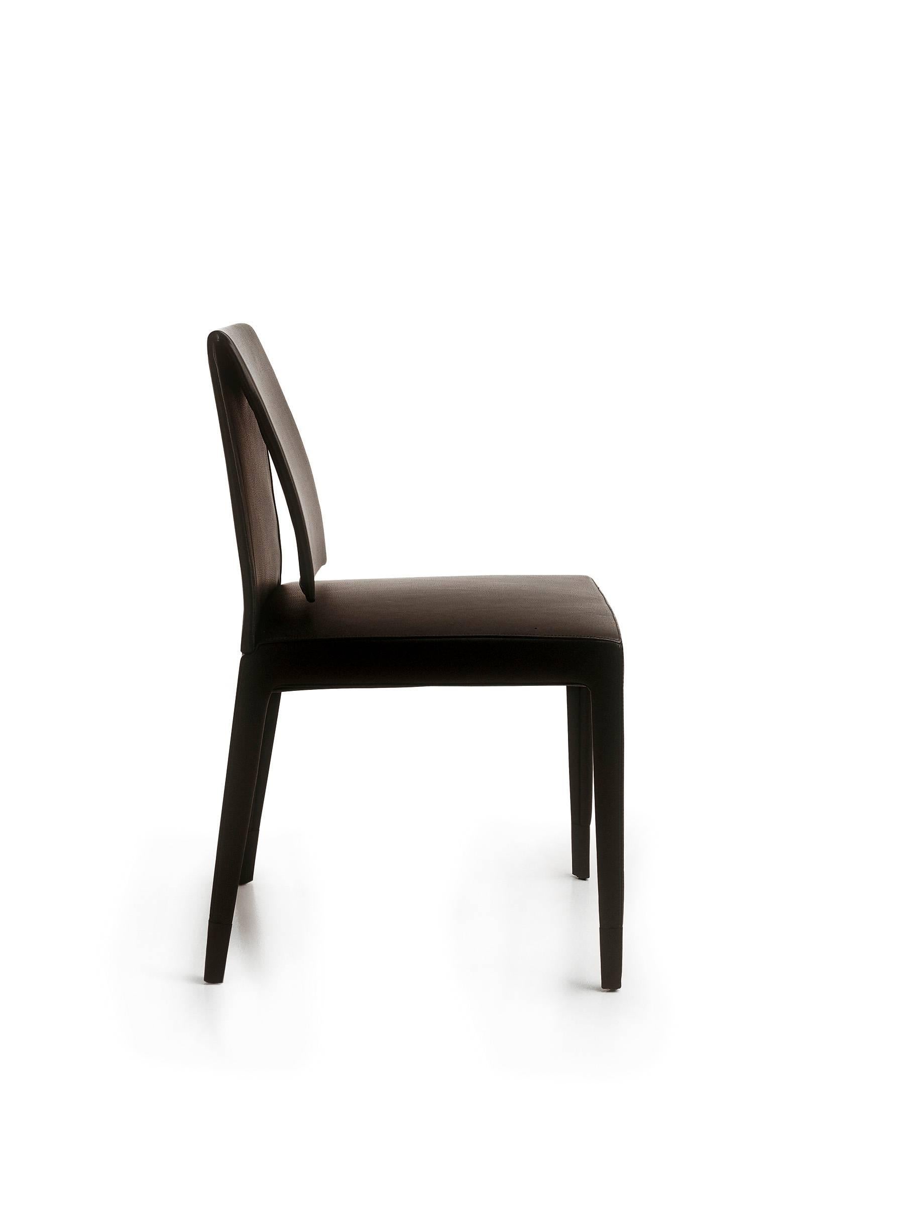 Modern Baleri Italia Marì Chair in Mauve by Luigi Baroli For Sale