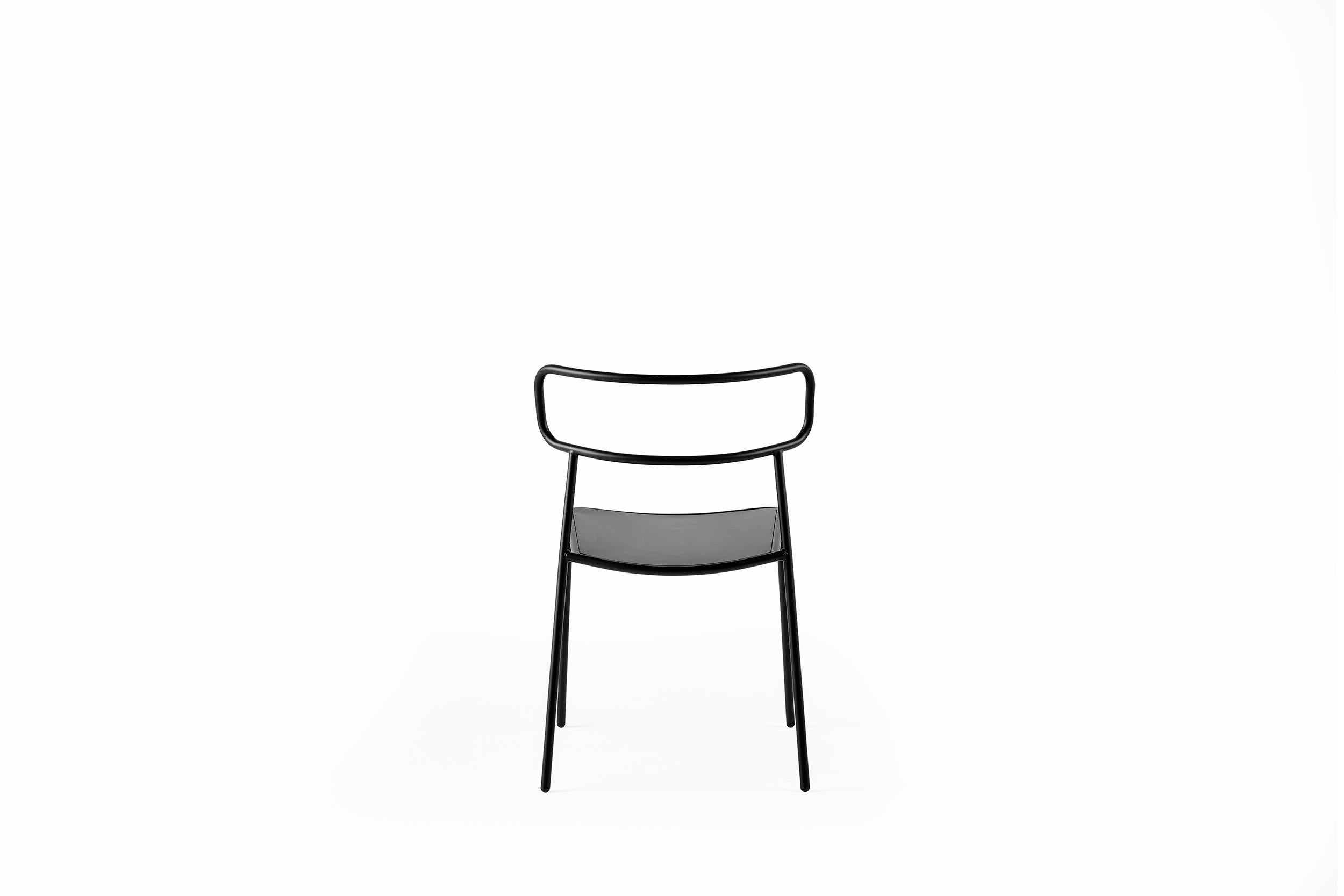 Italian Baleri Italia Paloma Outdoor Chair in Steel by Radice Orlandini Studio For Sale