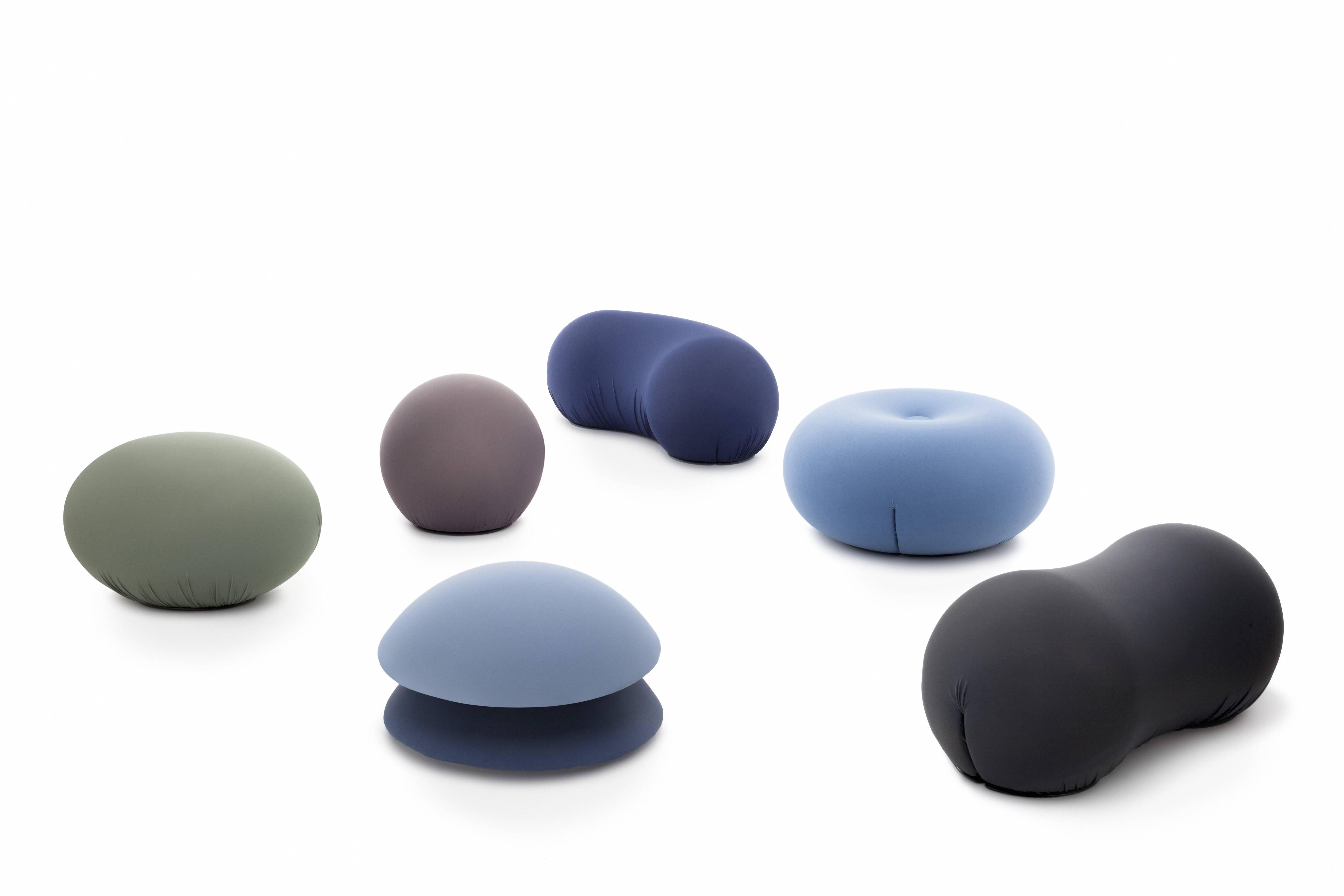 Modern Baleri Italia Tatino Pouf in Red by Enrico Baleri & Denis Santachiara For Sale