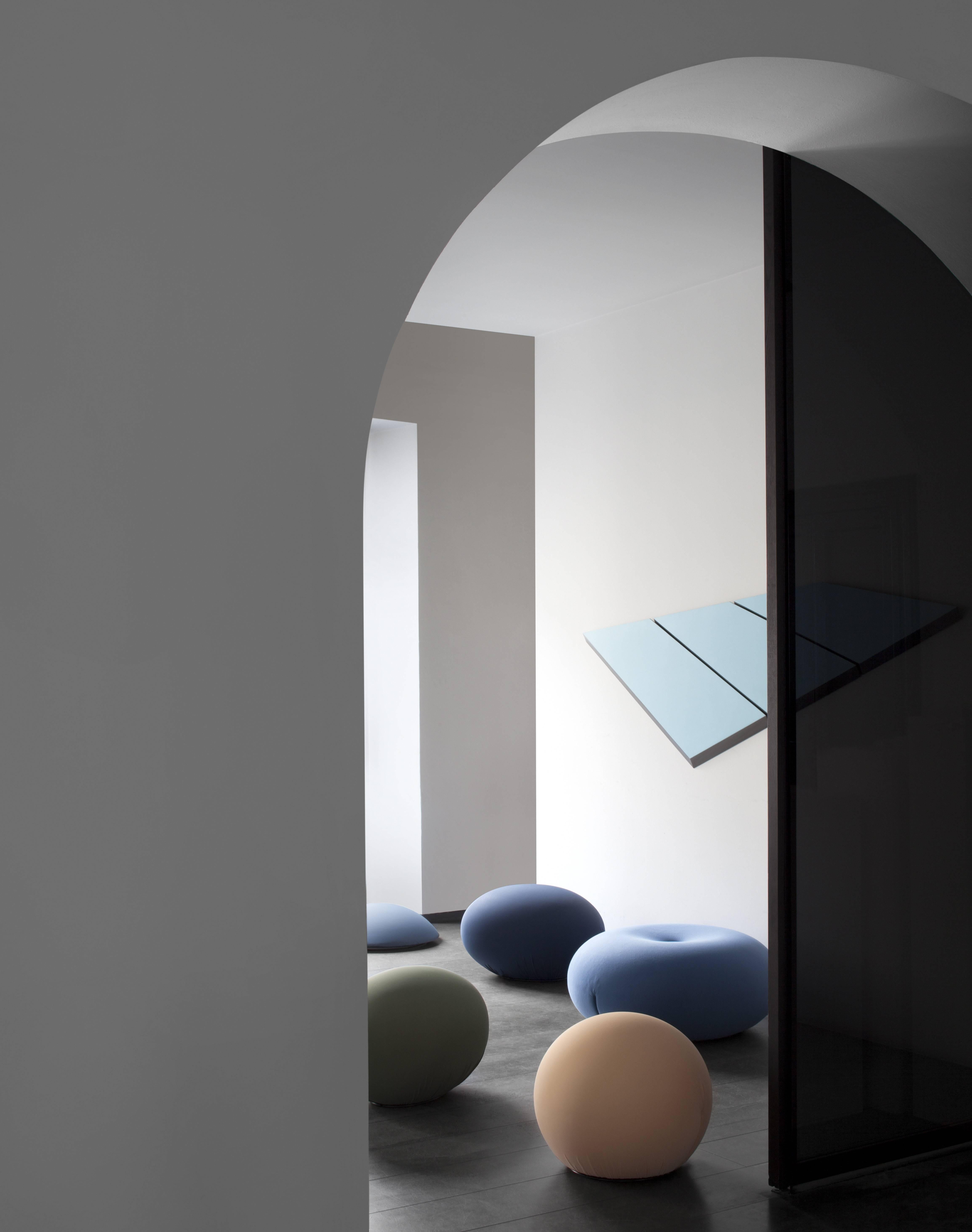 Baleri Italia Tatino Pouf in Red by Enrico Baleri & Denis Santachiara In New Condition For Sale In Milano, Lombardia