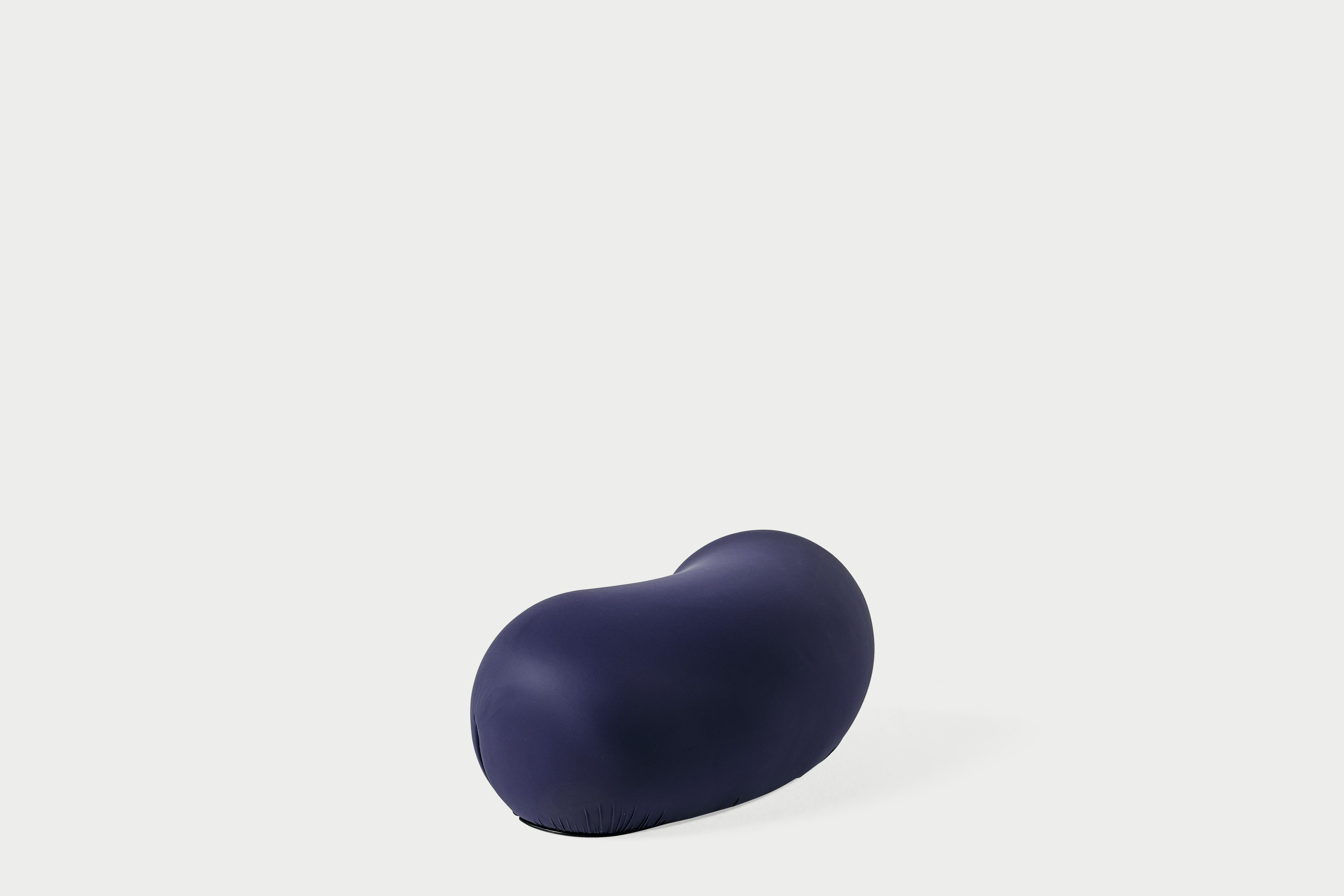 Baleri Italia Tato Bean Pouf en bleu indigo d'Enrico Baleri Neuf - En vente à Milano, Lombardia