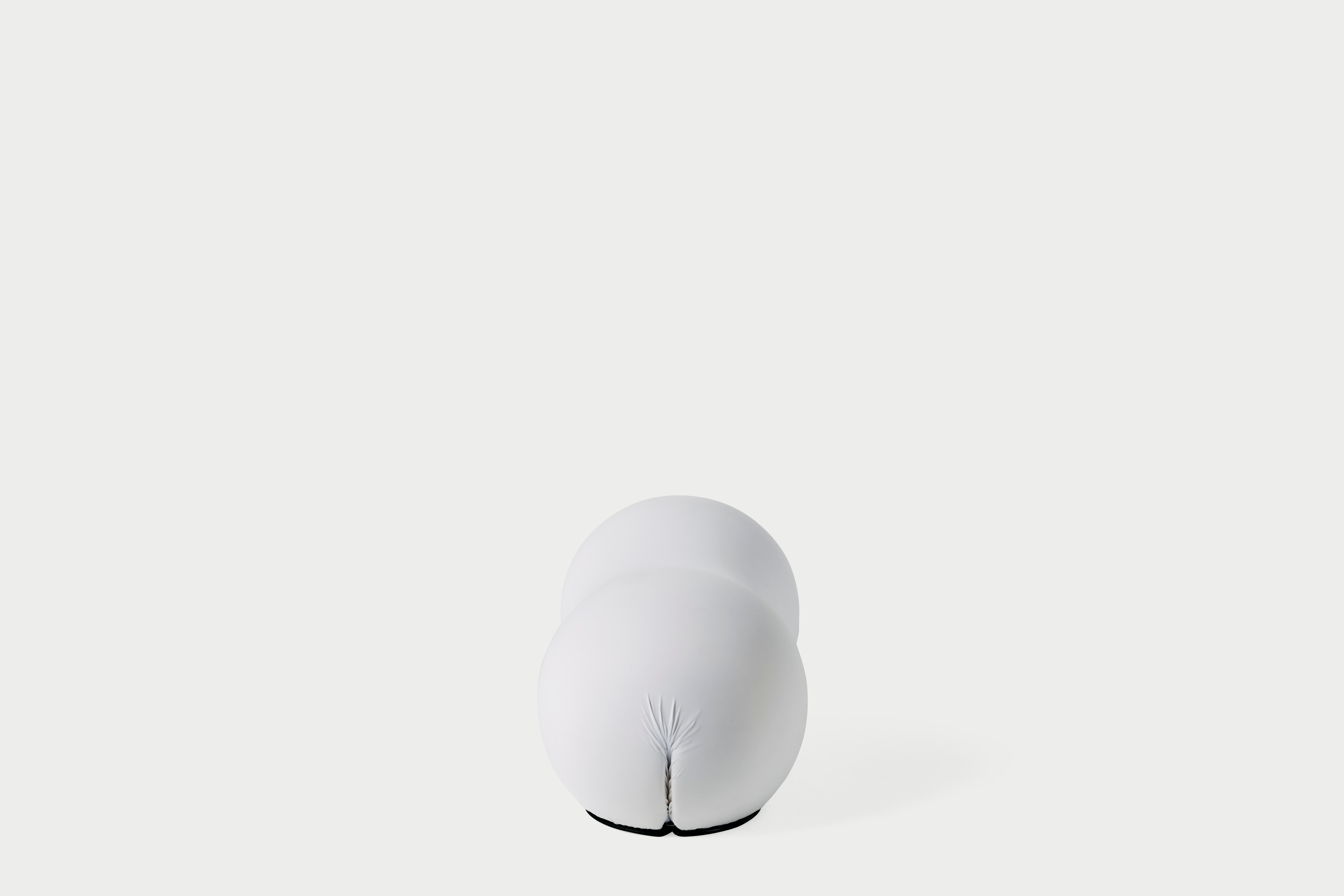 Baleri Italia Tato Bonbon Pouf in Titanium Grey by Enrico Baleri In New Condition For Sale In Milano, Lombardia