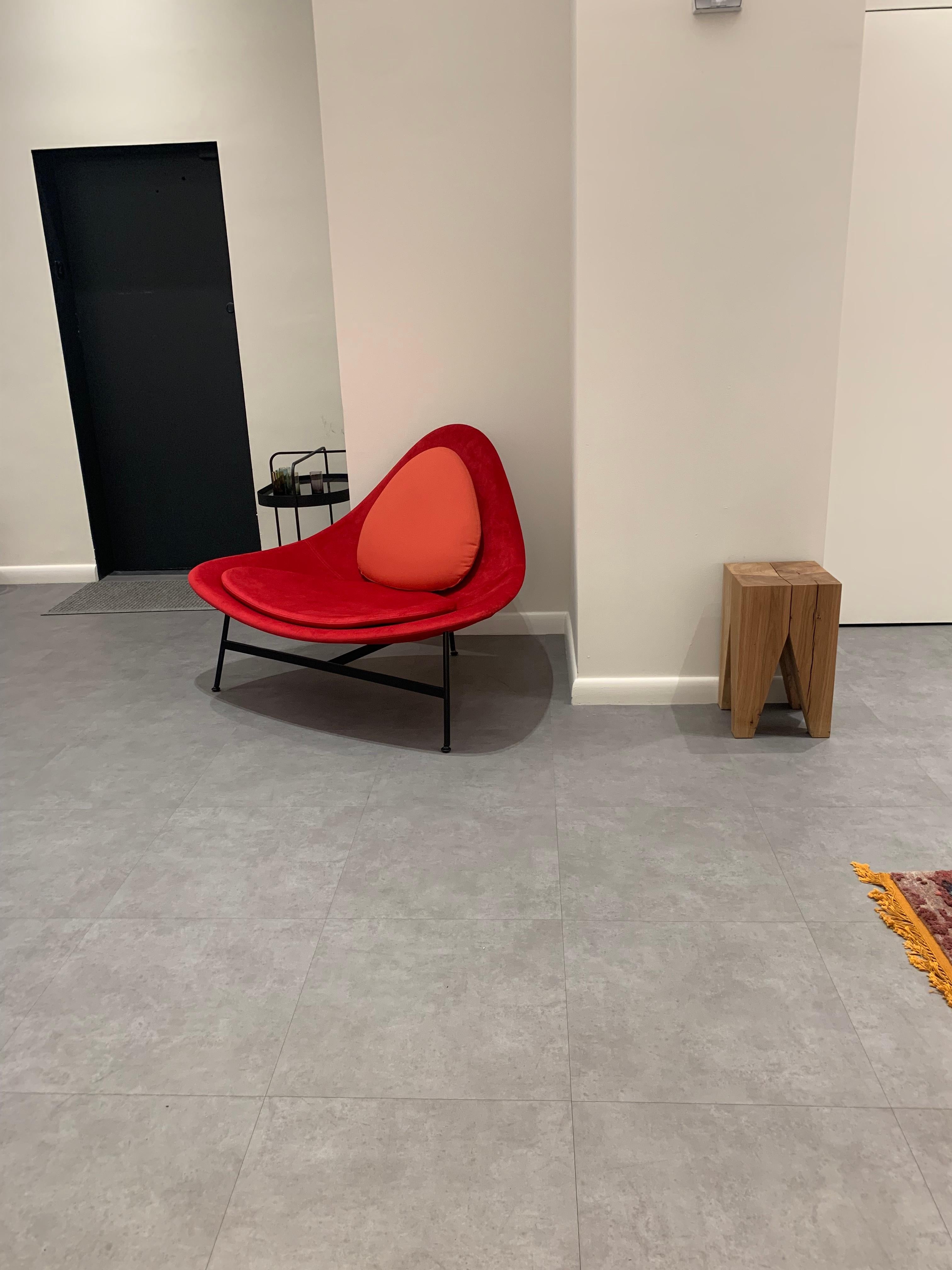 Baleri Red Bermuda Lounge Chair Designed by Claesson Koivisto Rune in STOCK For Sale 4