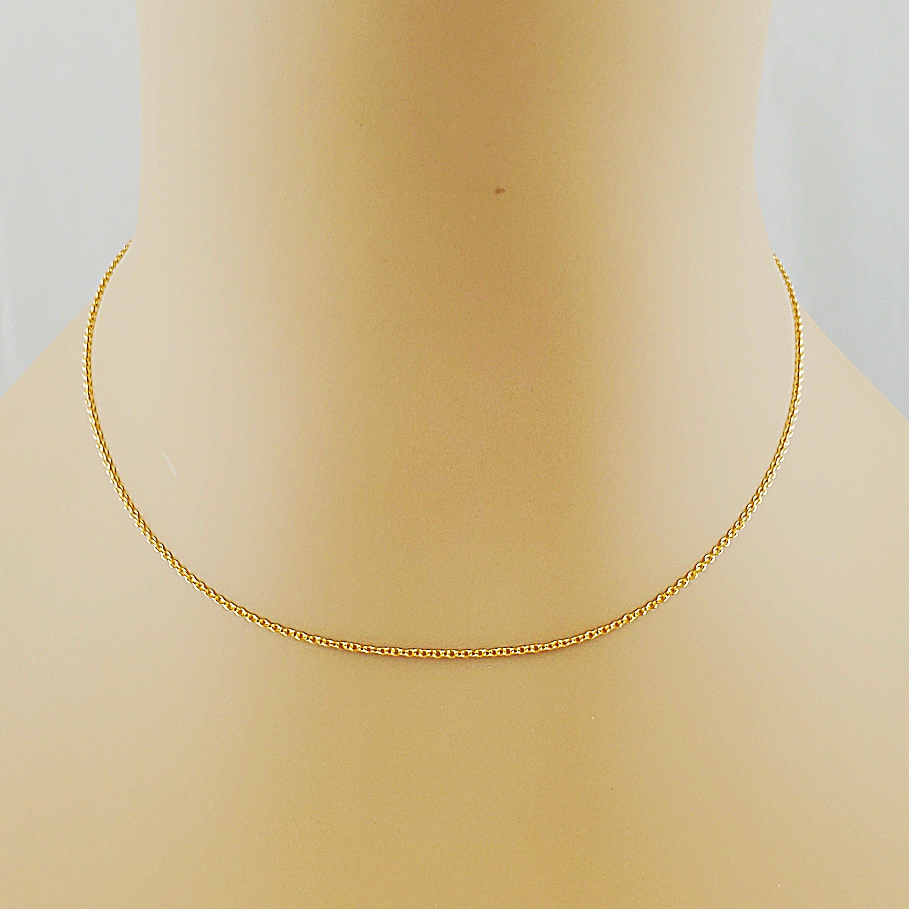balestra gold necklace 750