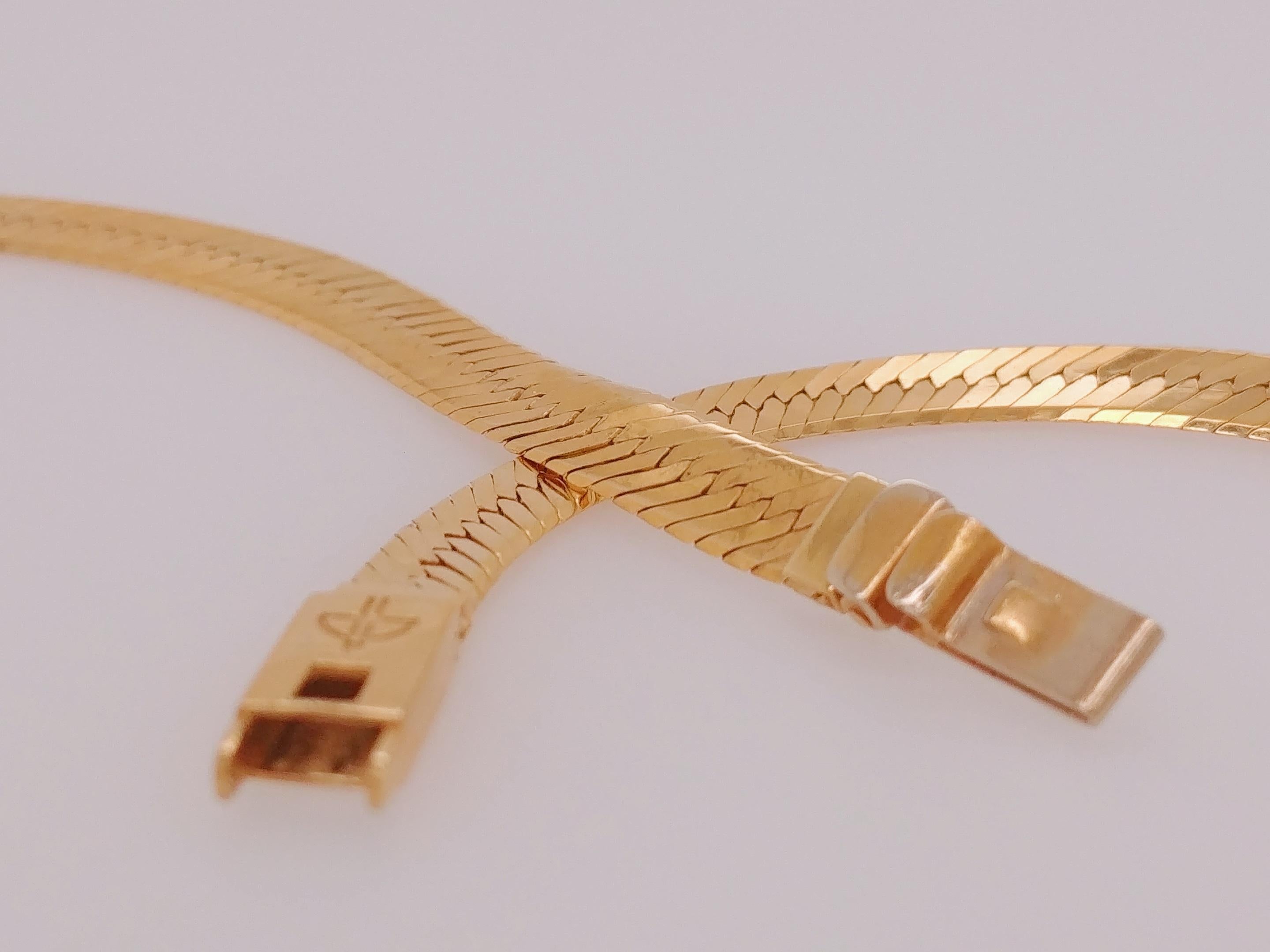 balestra gold chain 585