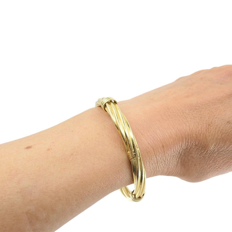 Balestra Gold Bracelet 14k Vintage Jewelry im Zustand „Relativ gut“ im Angebot in Beverly Hills, CA