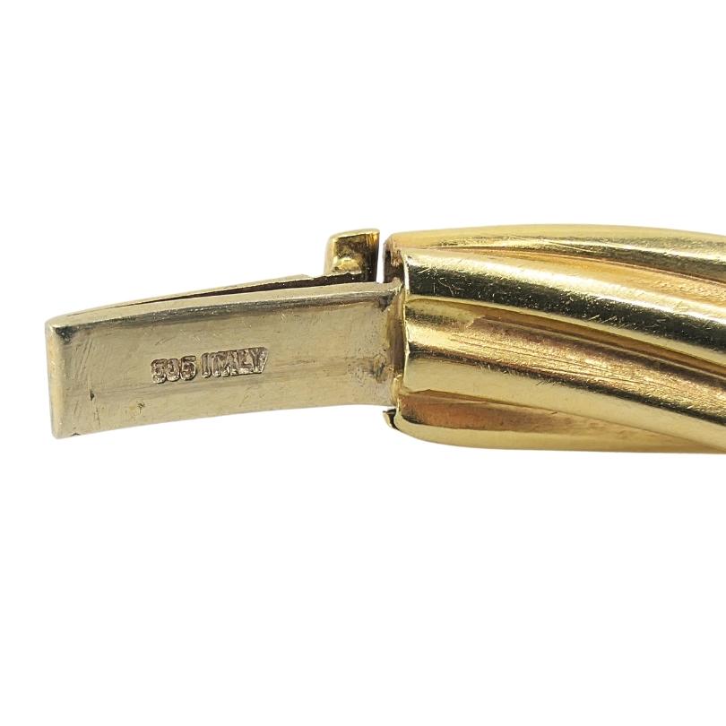 Balestra Gold Bracelet 14k Vintage Jewelry im Angebot 4