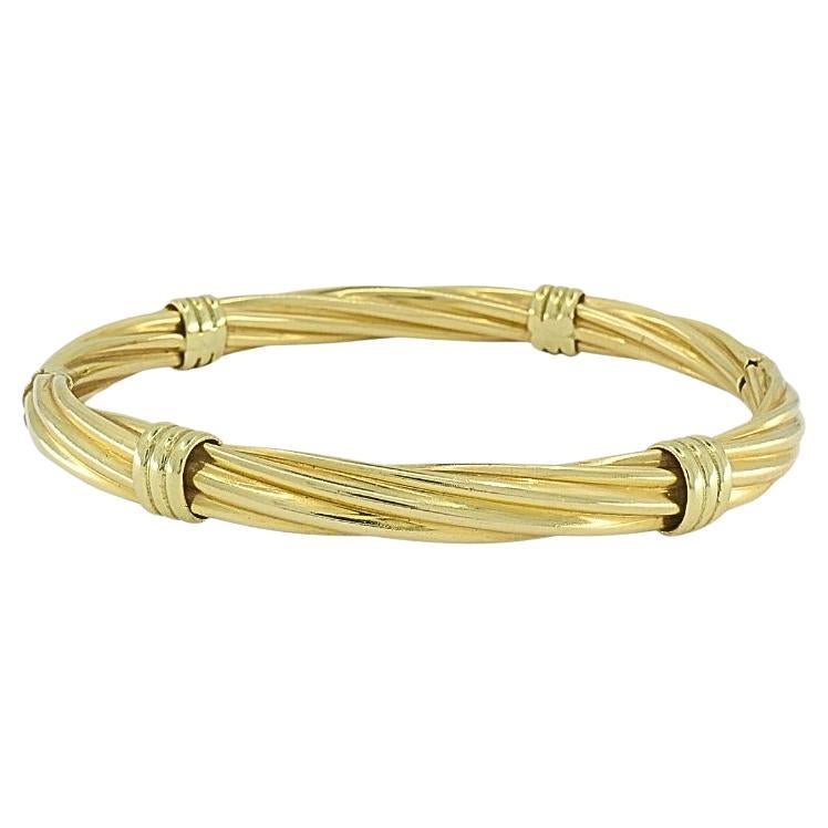 Balestra Gold Bracelet 14k Vintage Jewelry im Angebot