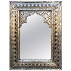 Balet II Moroccan Metal Inlaid Mirror, Marrakech