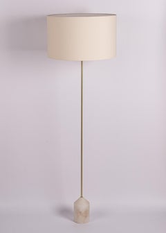Baleto White Alabaster Floor Lamp by Simone & Marcel