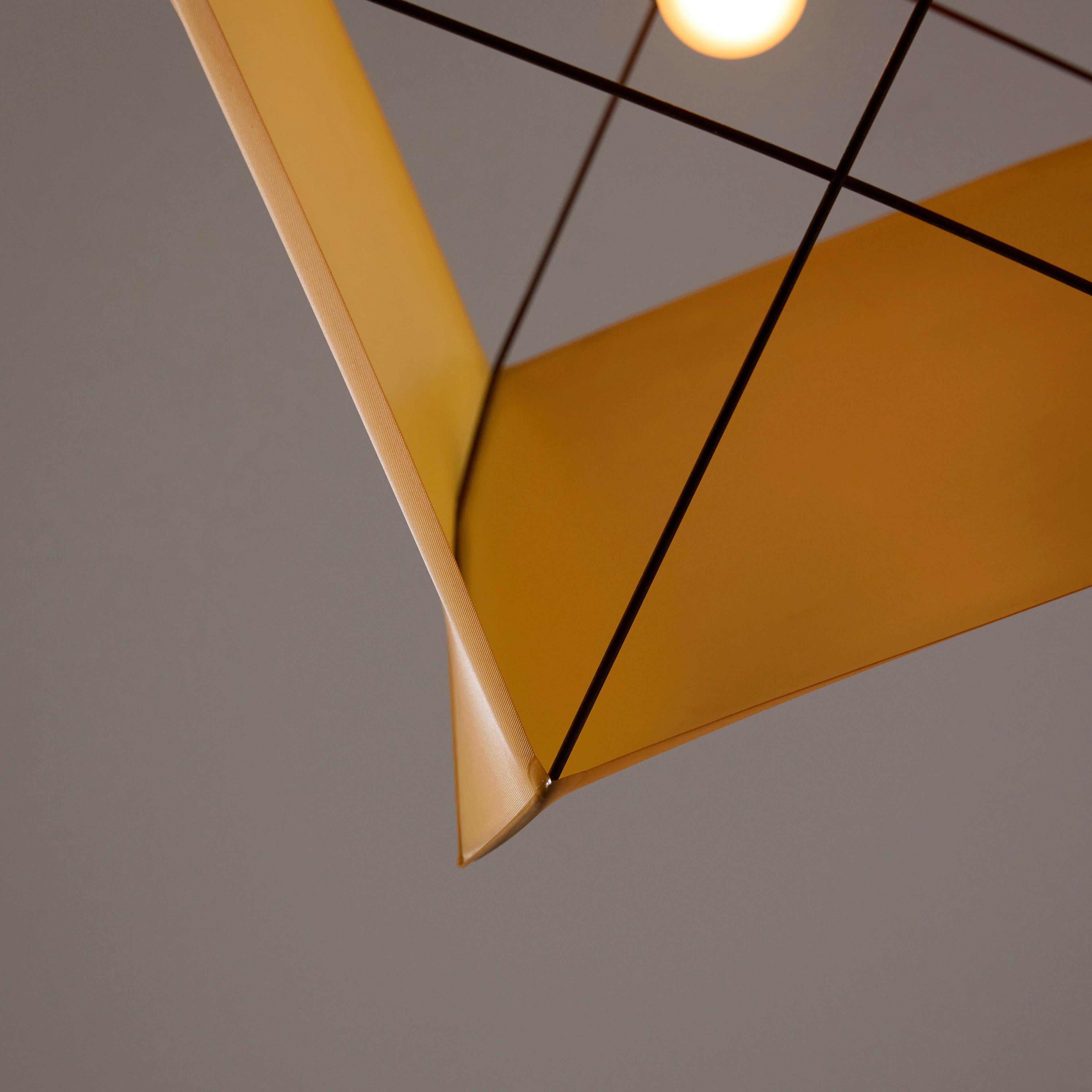Mid-20th Century 'Bali' Suspension Light by Bruno Munari for Danese Milano