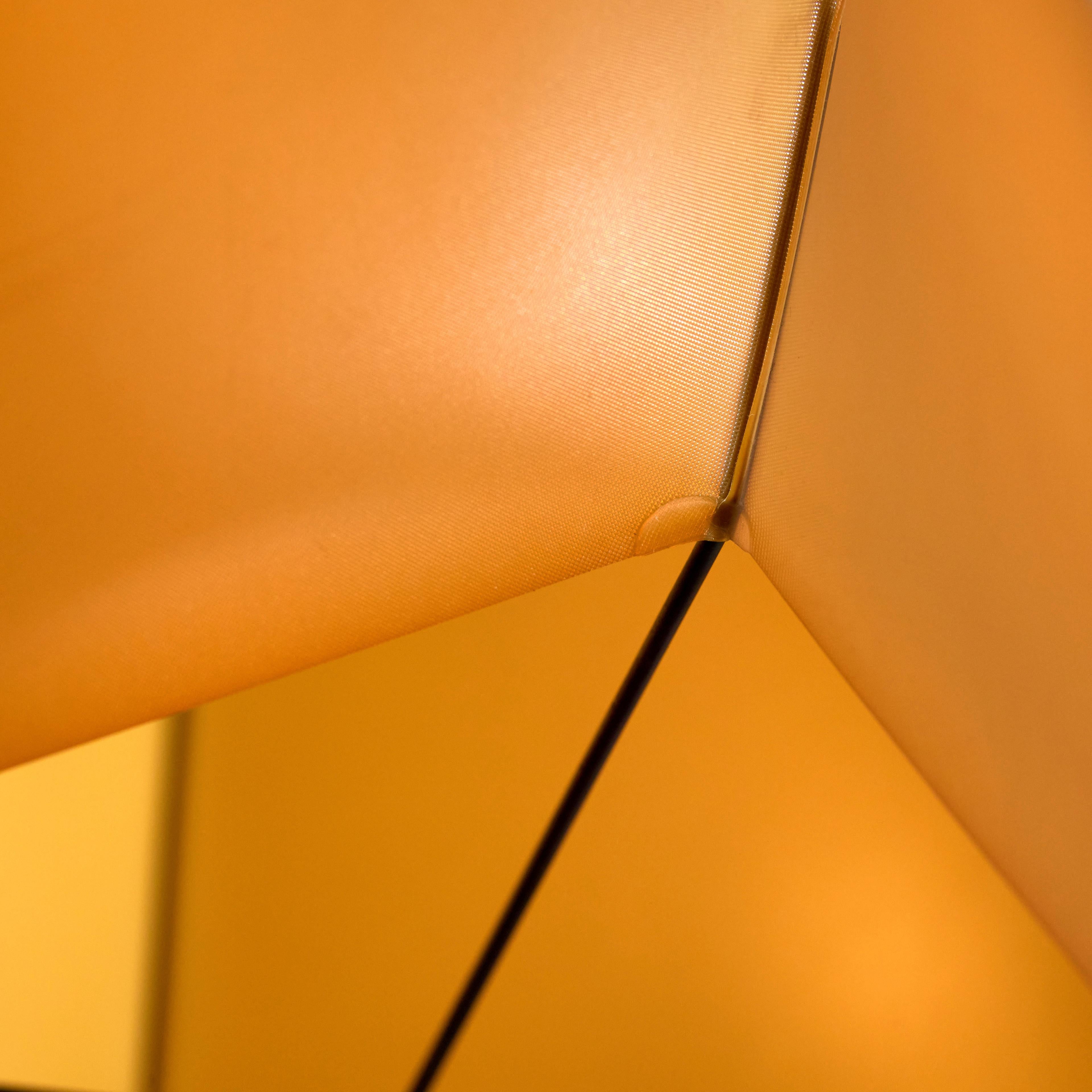 Metal 'Bali' Suspension Light by Bruno Munari for Danese Milano